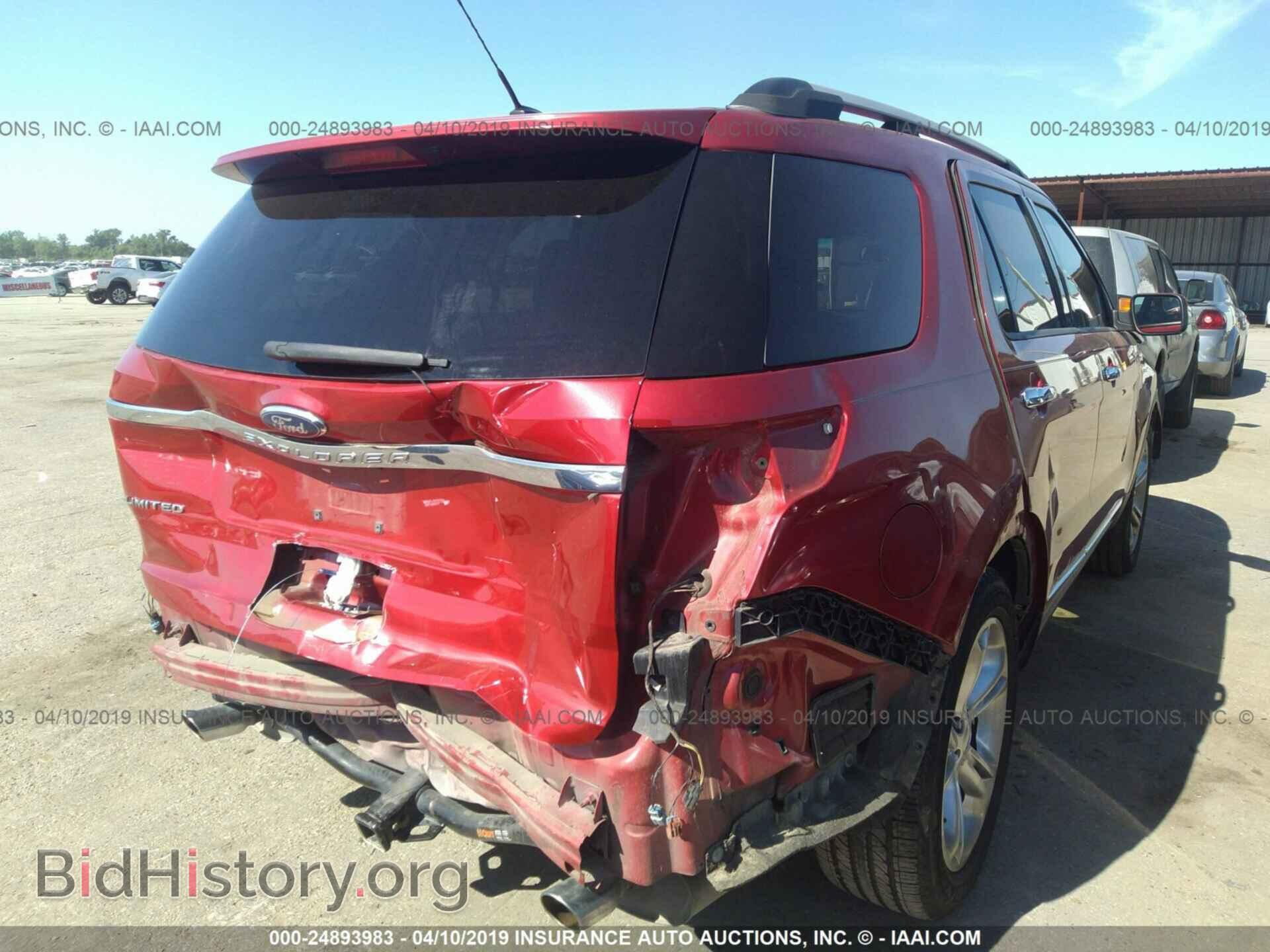 2012 FORD EXPLORER - VIN: 1FMHK7F82CGA09552 - Фото 4