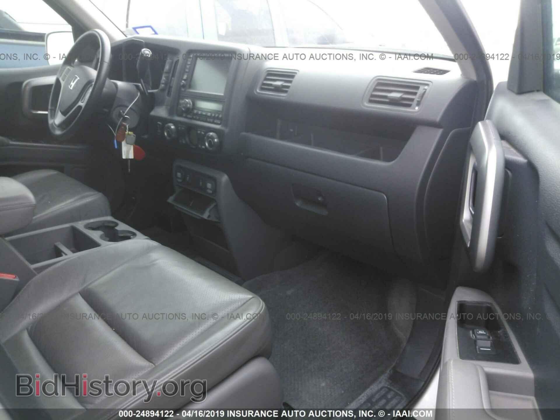 2012 HONDA RIDGELINE - VIN: 5FPYK1F57CB458377 - Фото 5