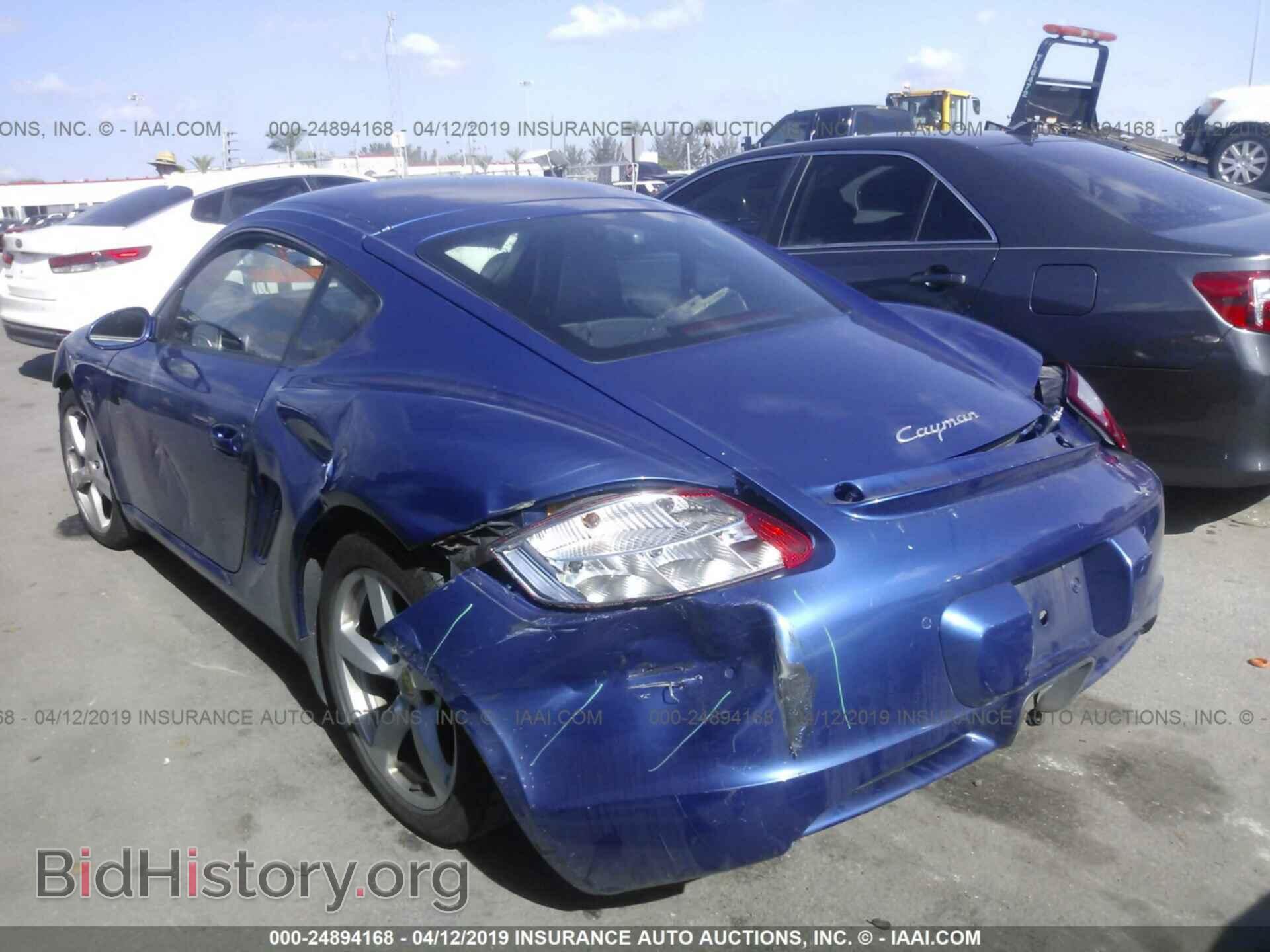 2008 PORSCHE CAYMAN - VIN: WP0AA29848U760975 - Фото 3