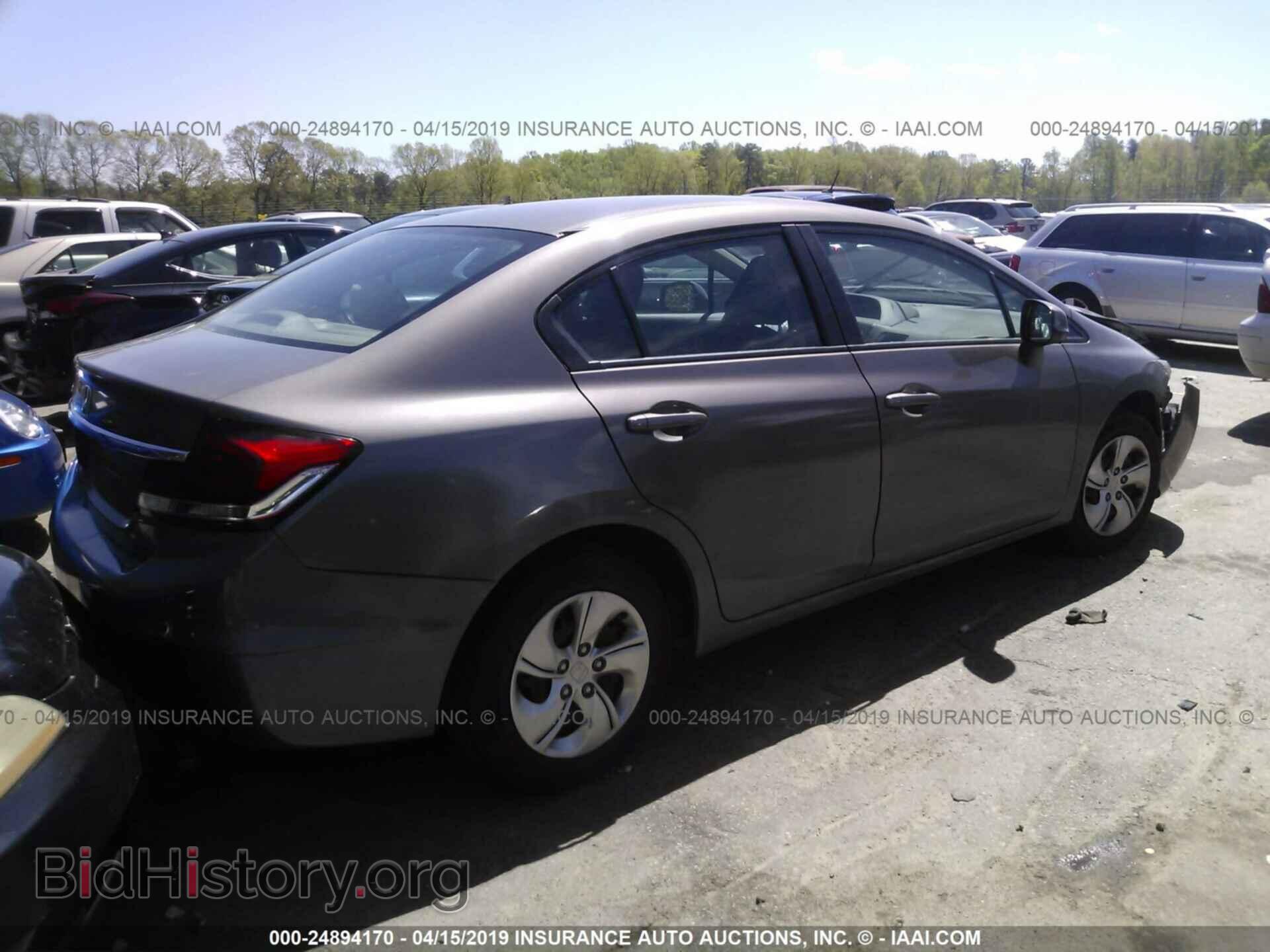 2013 HONDA CIVIC - VIN: 2HGFB2F57DH577193 - Фото 4