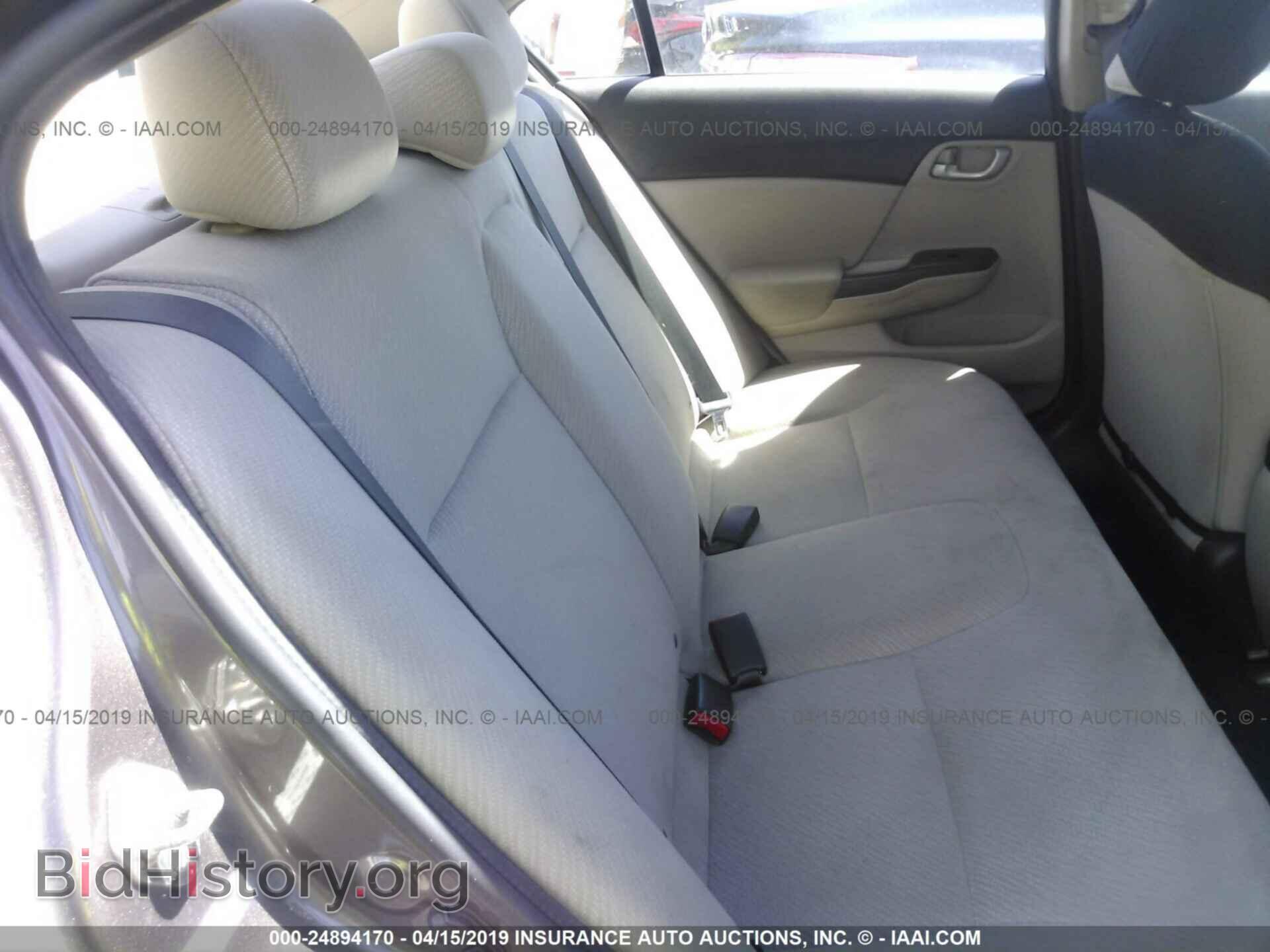 2013 HONDA CIVIC - VIN: 2HGFB2F57DH577193 - Фото 8