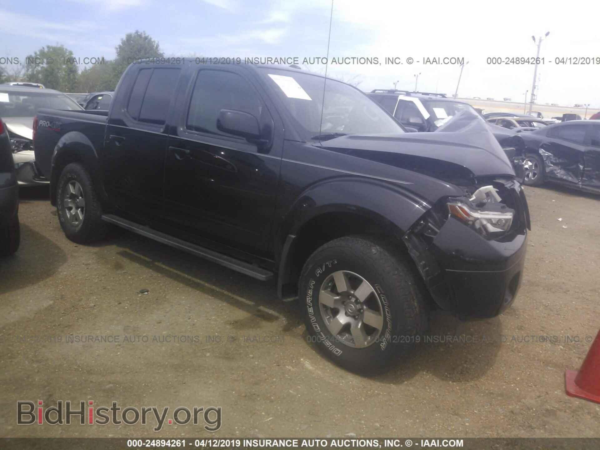Photo 1N6AD0EV7CC481264 - NISSAN FRONTIER 2012