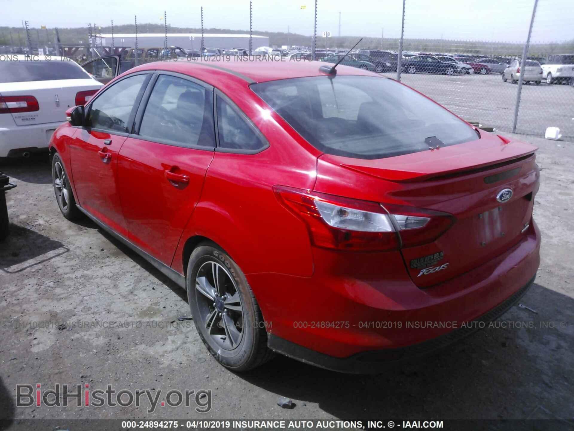 2014 FORD FOCUS - VIN: 1FADP3F2XEL316749 - Фото 3
