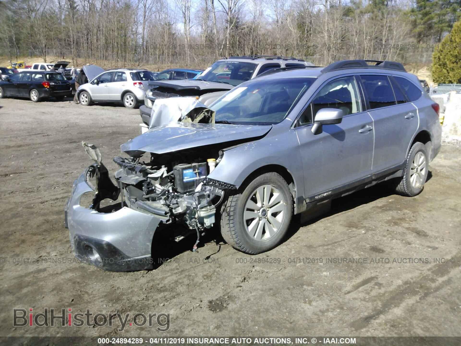 2016 SUBARU OUTBACK - VIN: 4S4BSACC0G3348478 - Фото 2