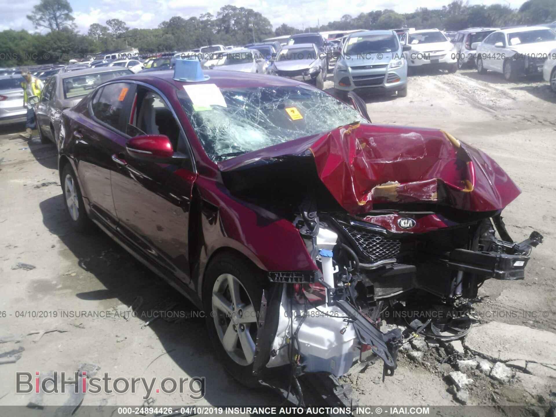 Photo 5XXGM4A72FG431081 - KIA OPTIMA 2015