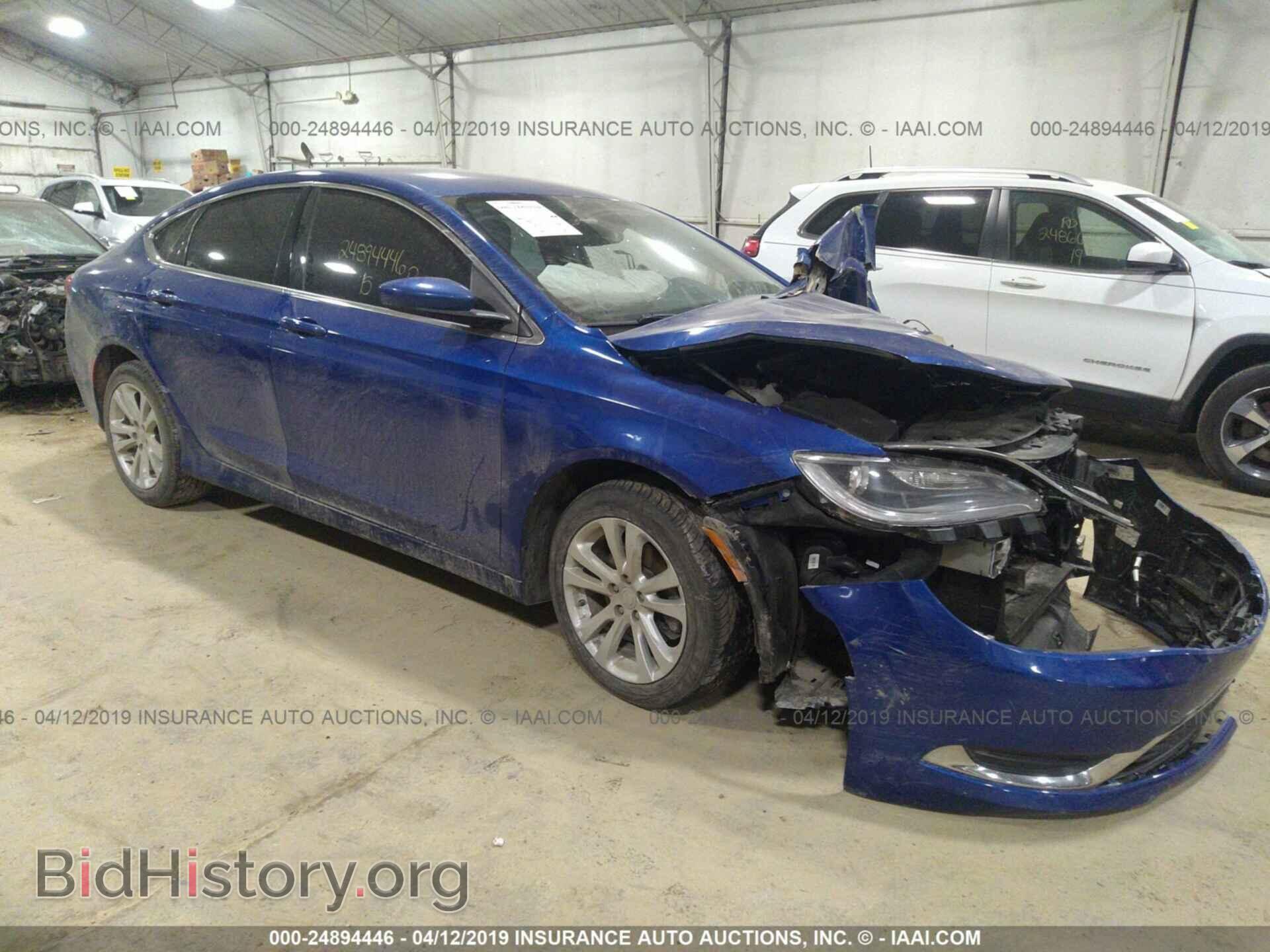 Photo 1C3CCCAB8FN753619 - CHRYSLER 200 2015