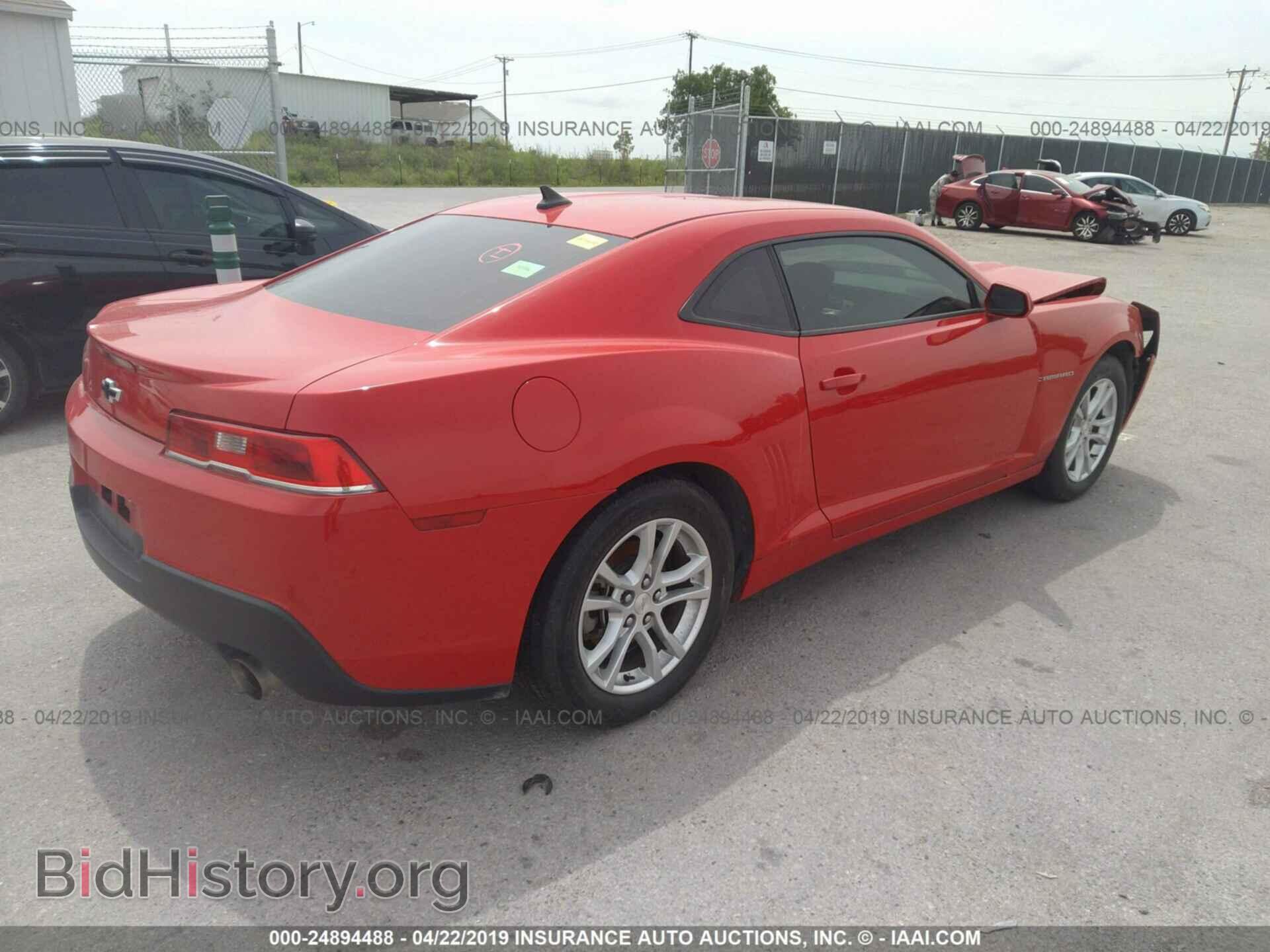 2014 CHEVROLET CAMARO - VIN: 2G1FE1E39E9176717 - Фото 4