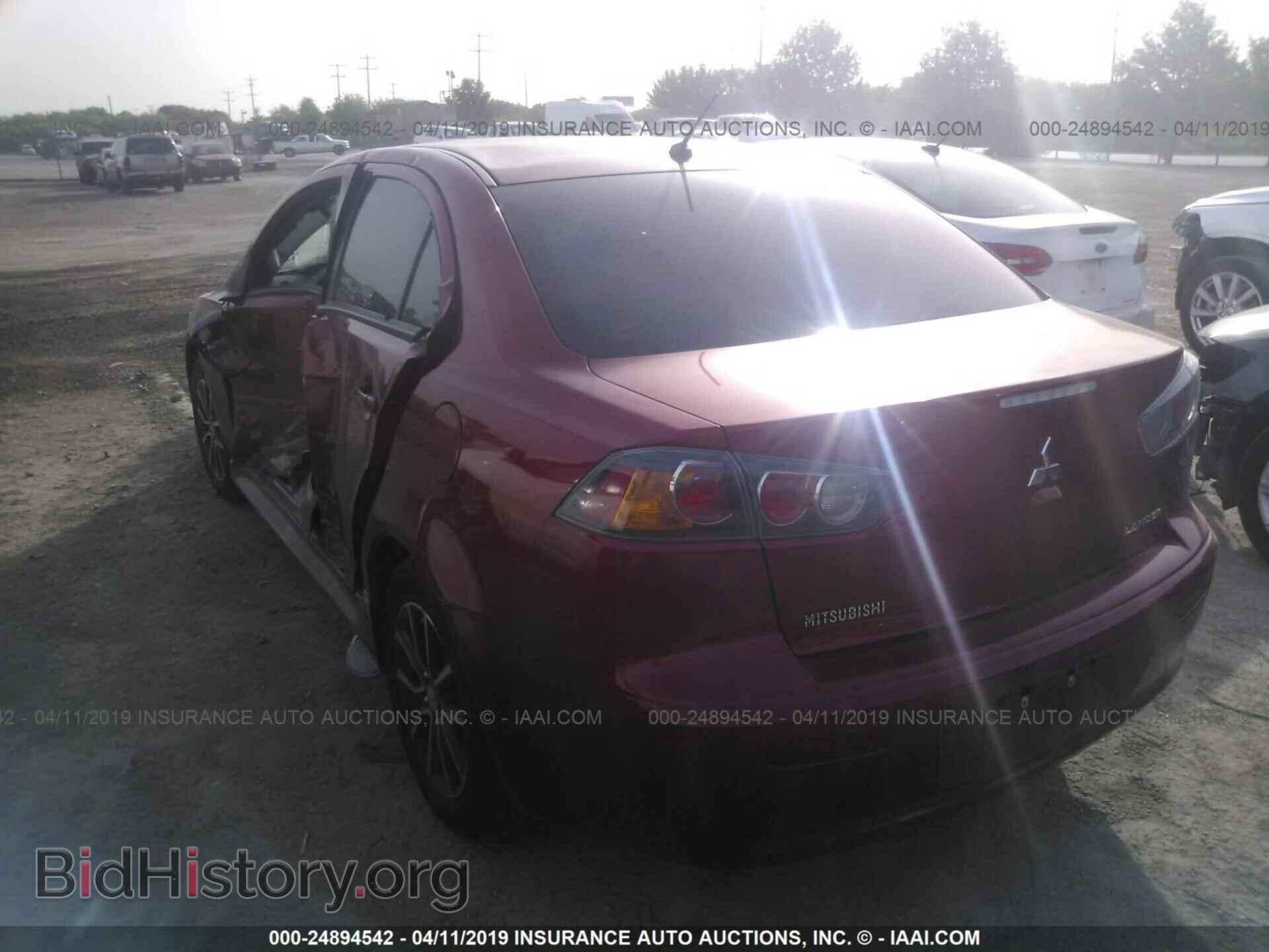 2017 MITSUBISHI LANCER - VIN: JA32U2FU7HU007906 - Фото 3