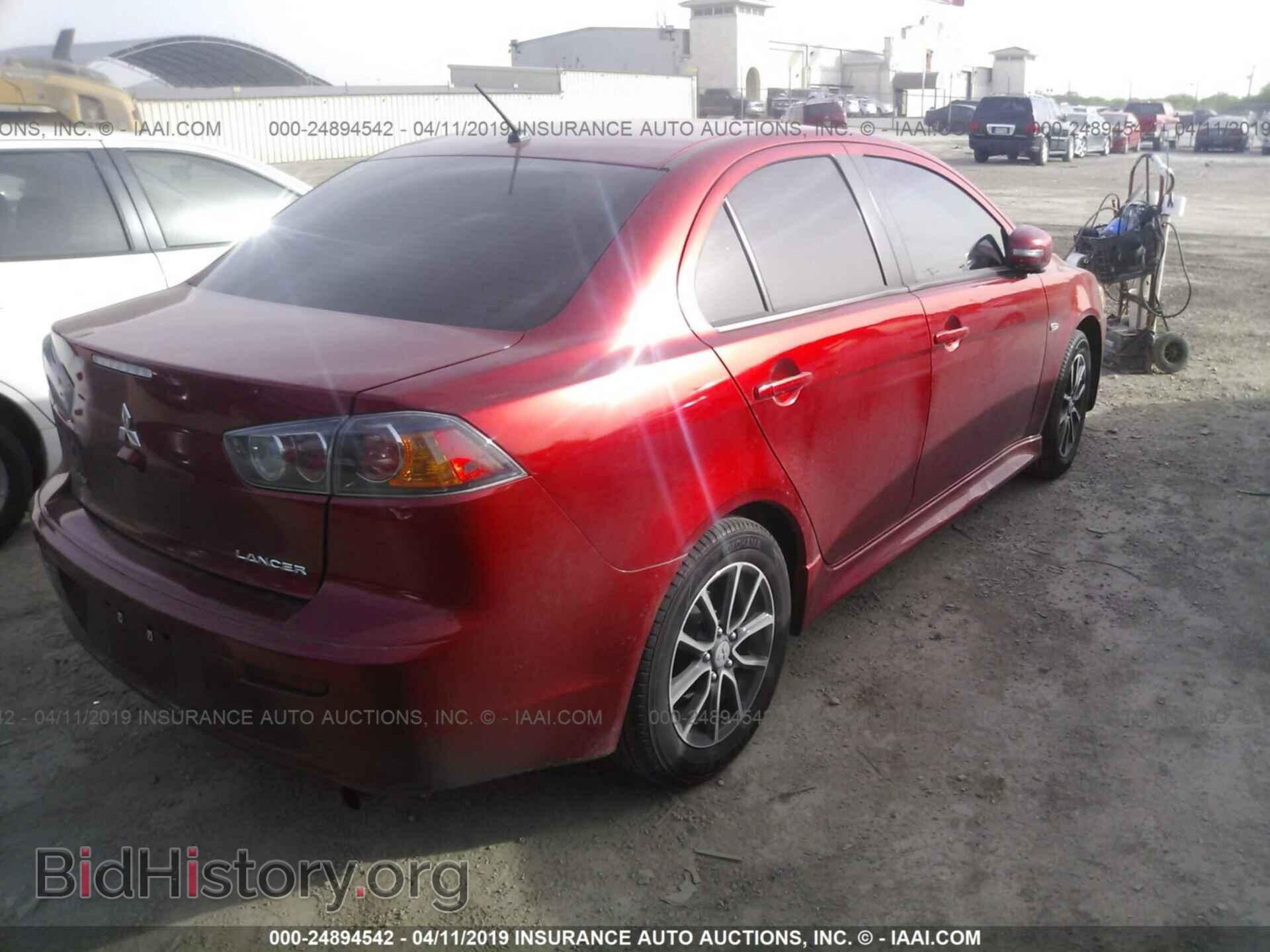 2017 MITSUBISHI LANCER - VIN: JA32U2FU7HU007906 - Фото 4