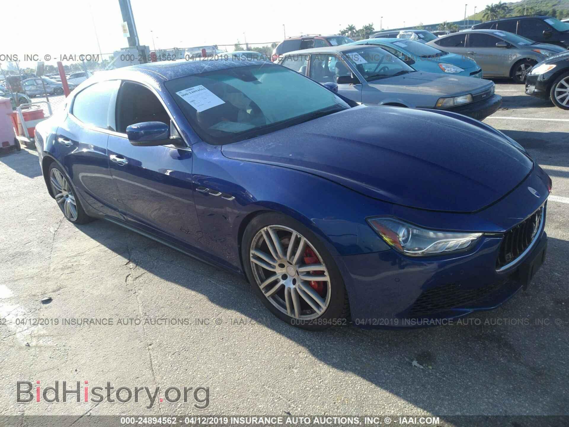 Фотография ZAM57RTAXF1150545 - MASERATI GHIBLI 2015