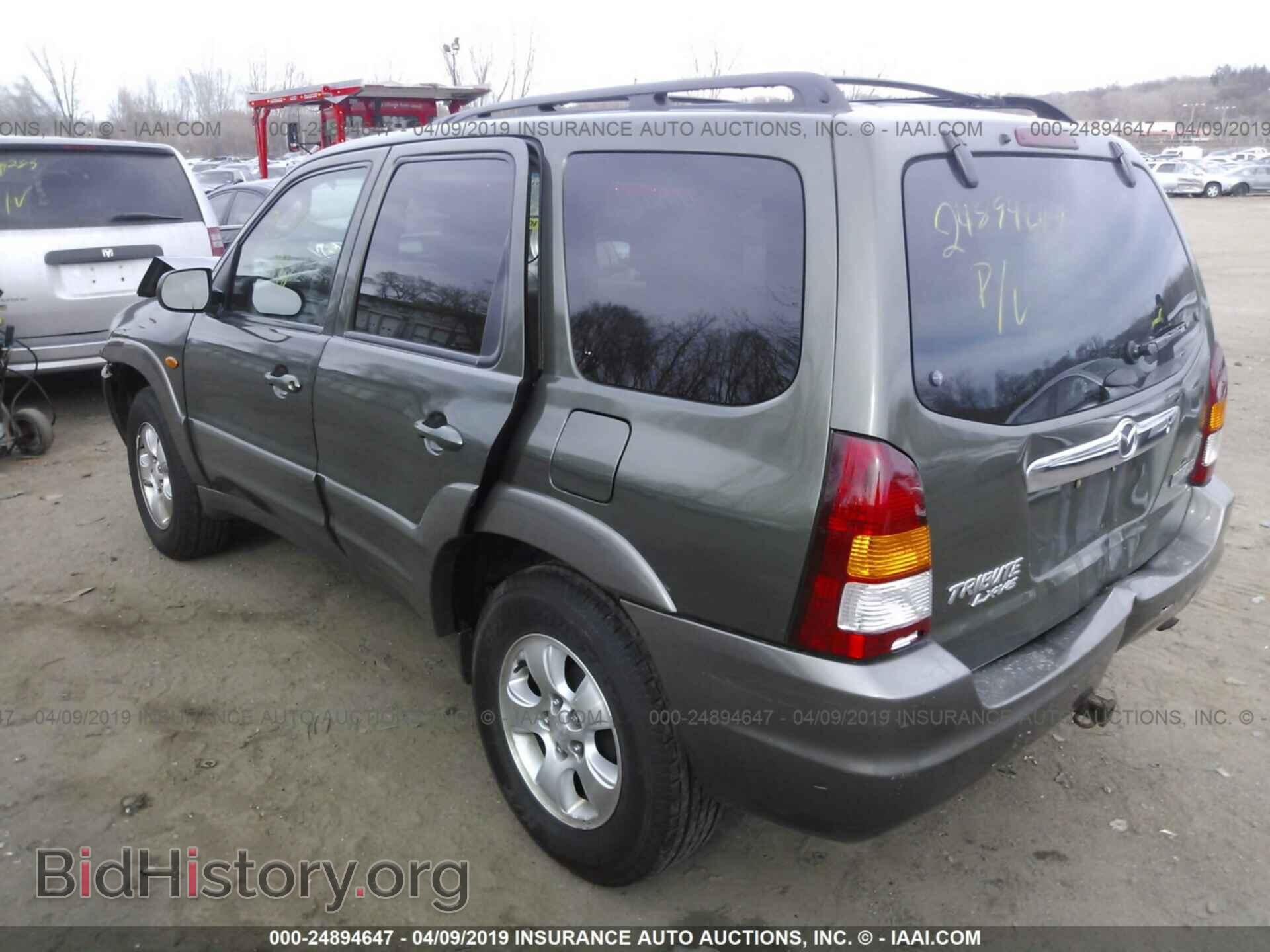 2002 MAZDA TRIBUTE - VIN: 4F2CU08142KM60574 - Фото 3