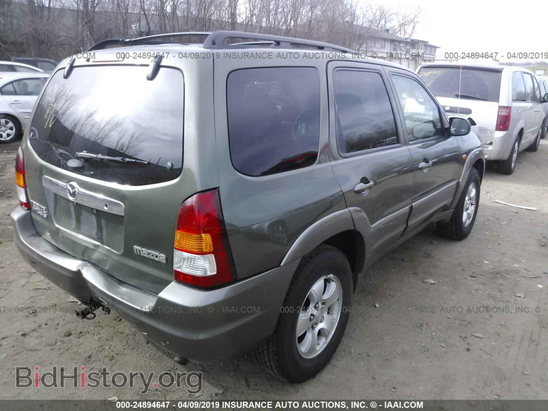 2002 MAZDA TRIBUTE - VIN: 4F2CU08142KM60574 - Фото 4