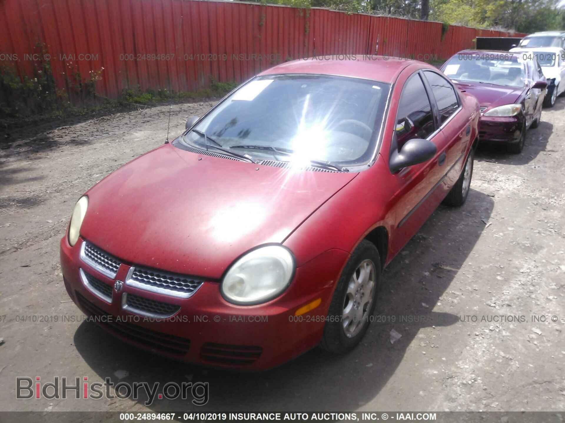 2004 DODGE NEON - VIN: 1B3ES26C74D584426 - Фото 2