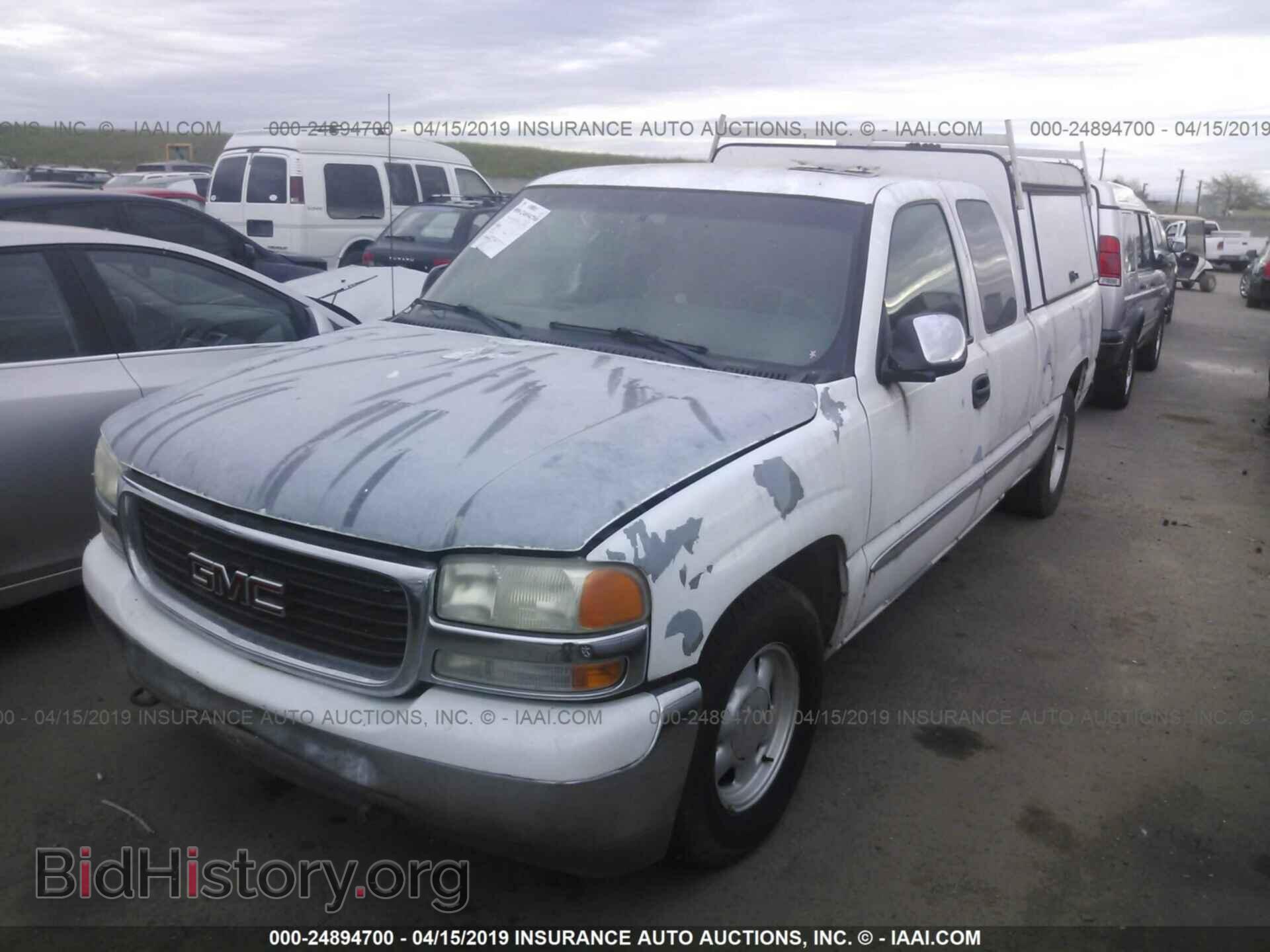 2001 GMC NEW SIERRA - VIN: 2GTEC19V511158096 - Фото 2