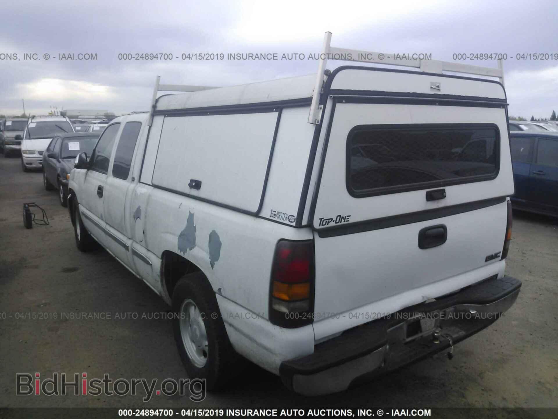 2001 GMC NEW SIERRA - VIN: 2GTEC19V511158096 - Фото 3