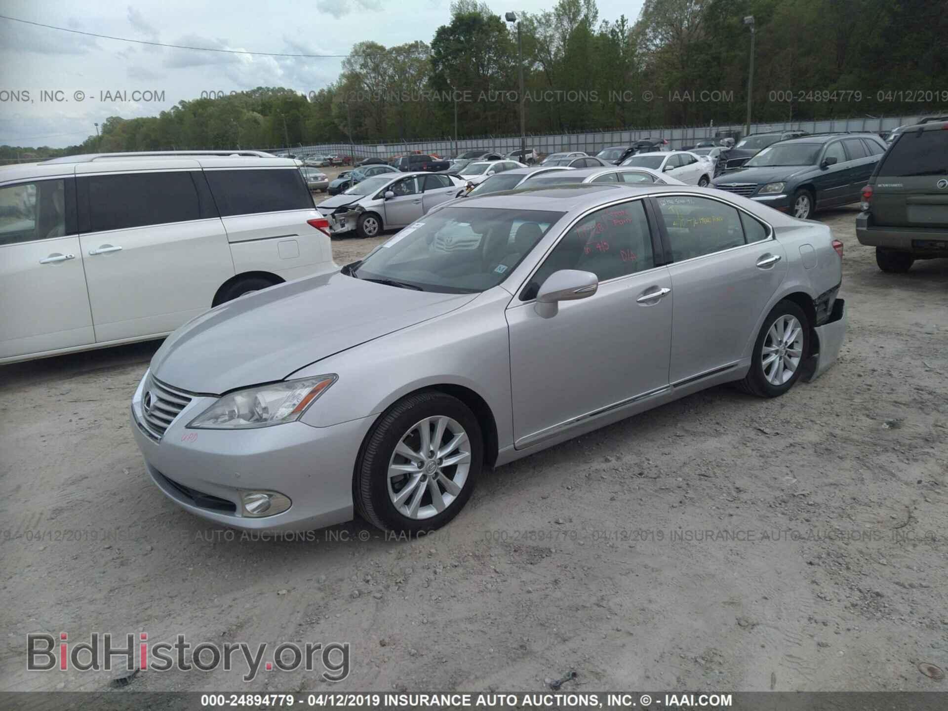 2011 LEXUS ES - VIN: JTHBK1EG7B2425686 - Photo 2