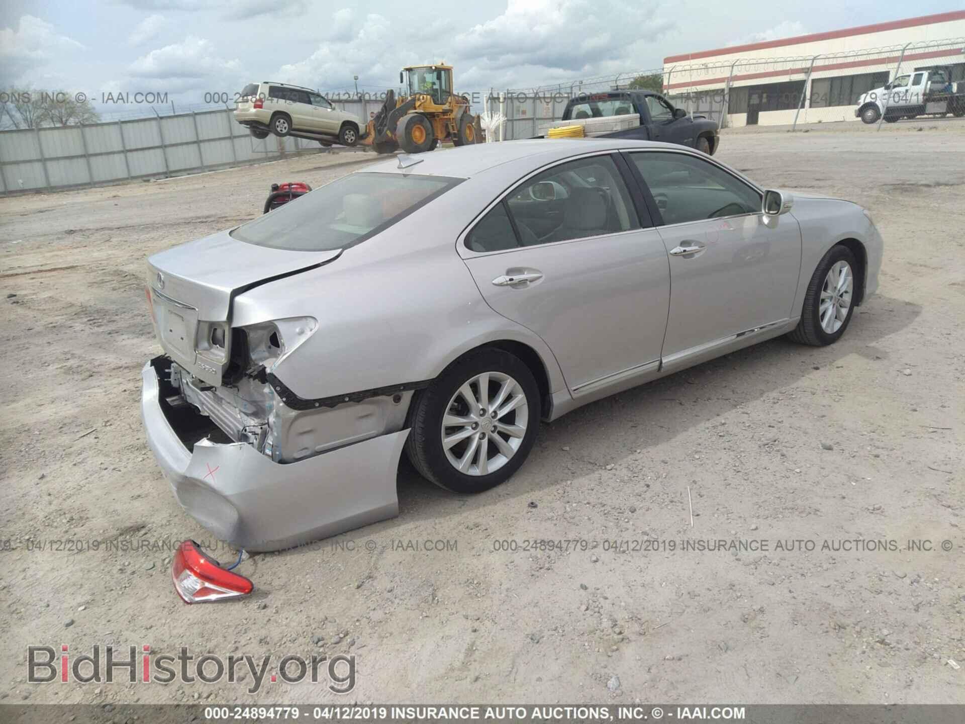 2011 LEXUS ES - VIN: JTHBK1EG7B2425686 - Photo 4