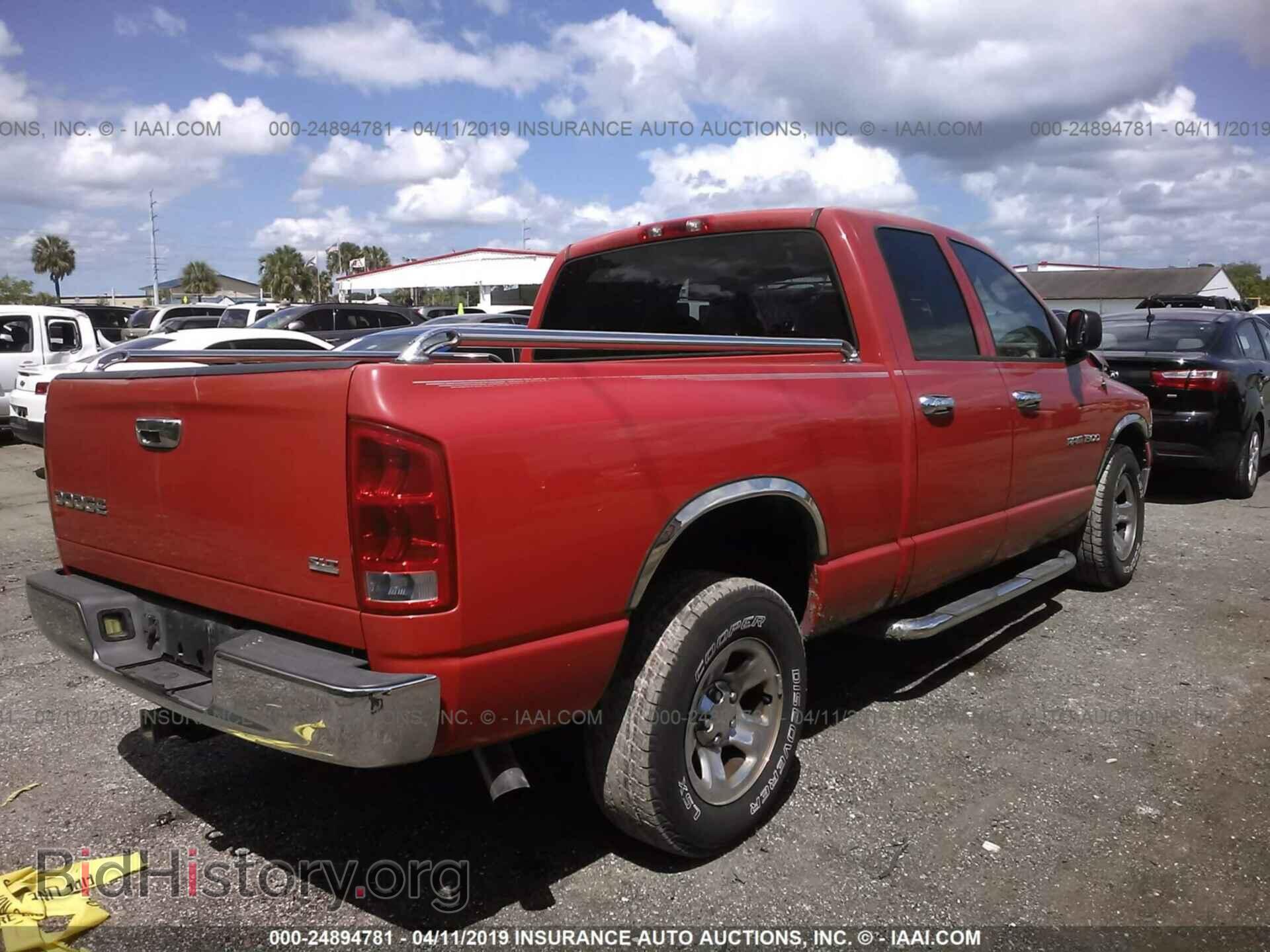 2003 DODGE RAM 1500 - VIN: 1D7HA18D03S280174 - Фото 4