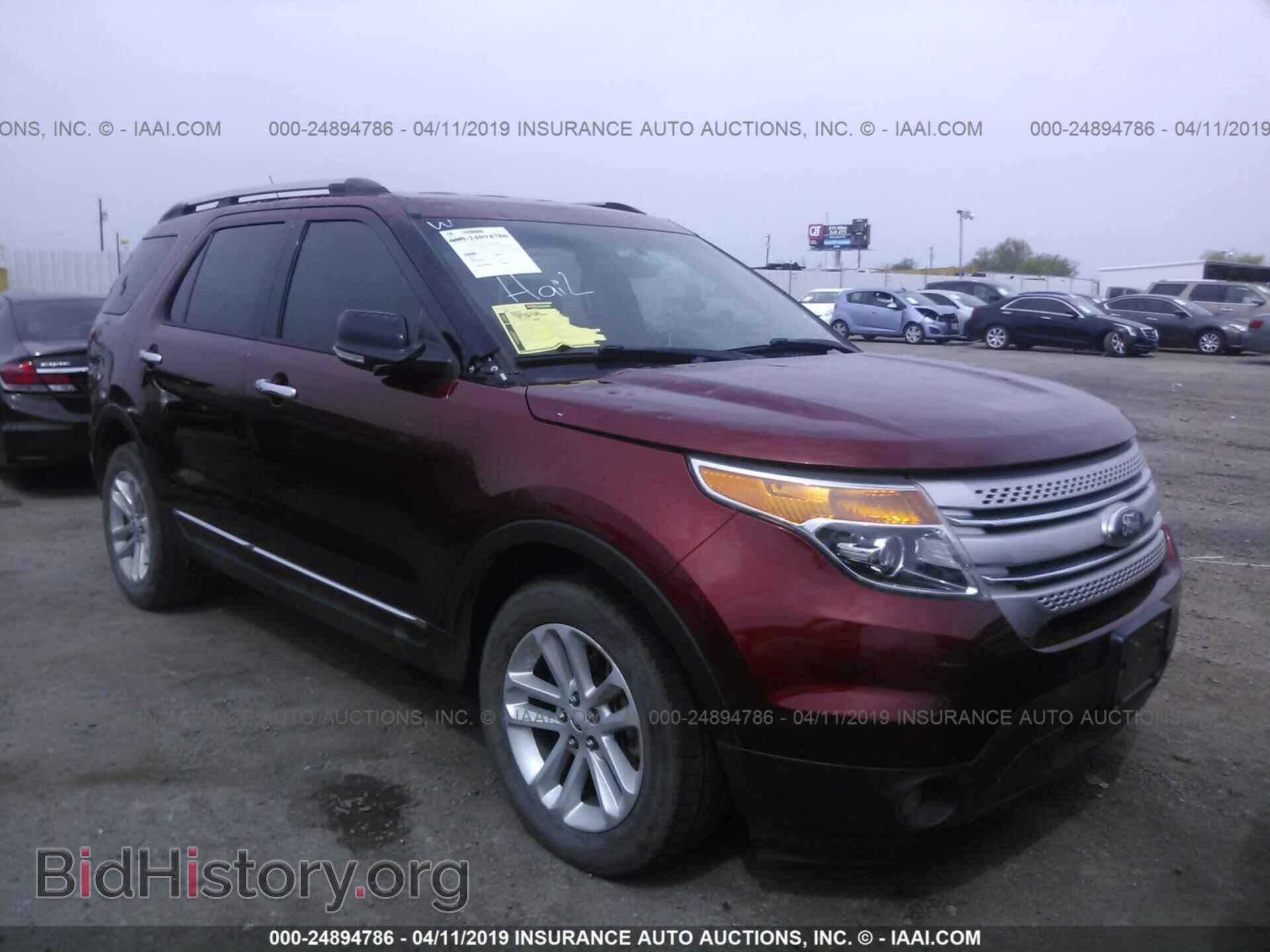 Photo 1FM5K7D83EGB57976 - FORD EXPLORER 2014
