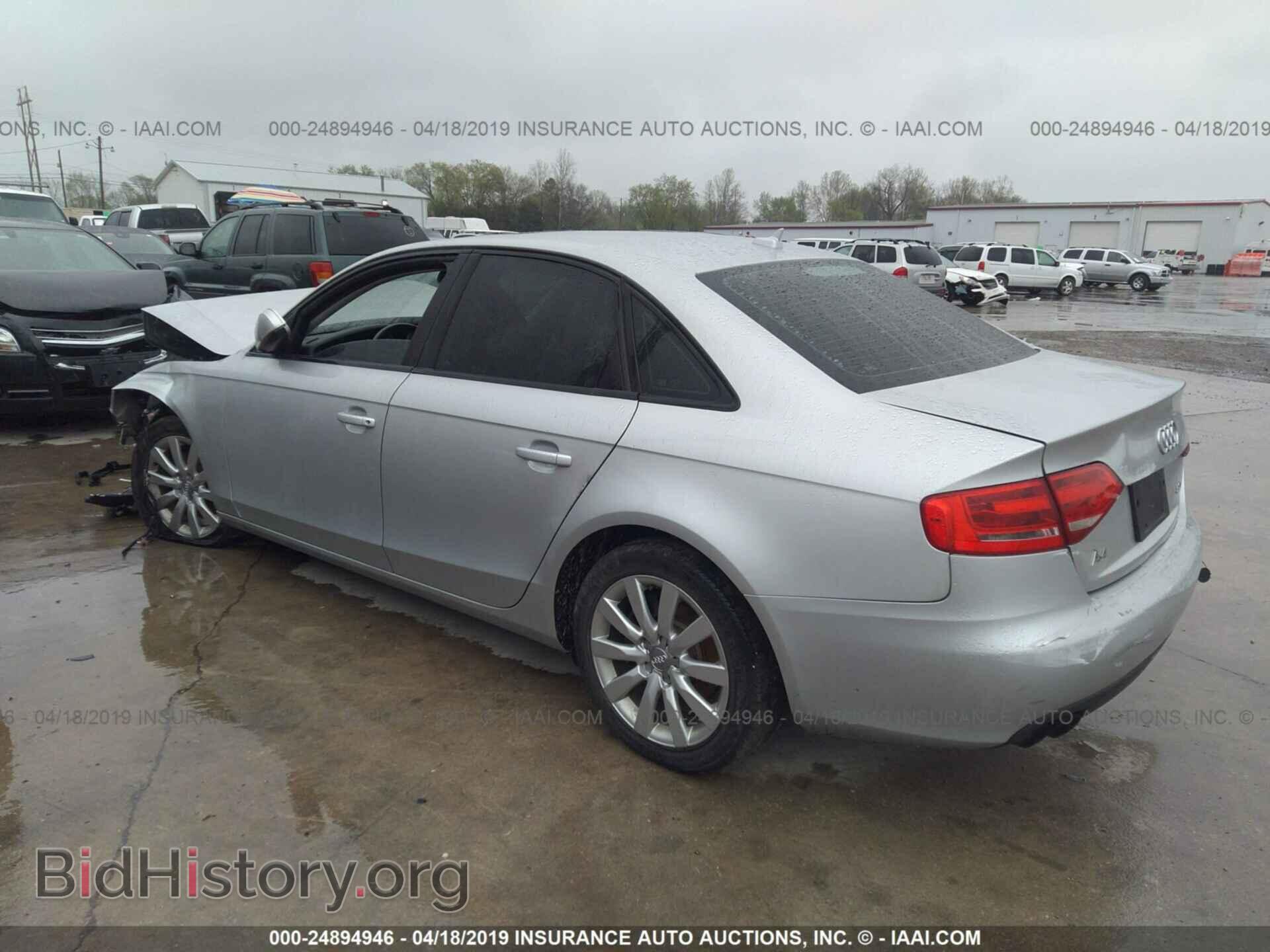 2012 AUDI A4 - VIN: WAUAFAFL1CA119830 - Photo 3