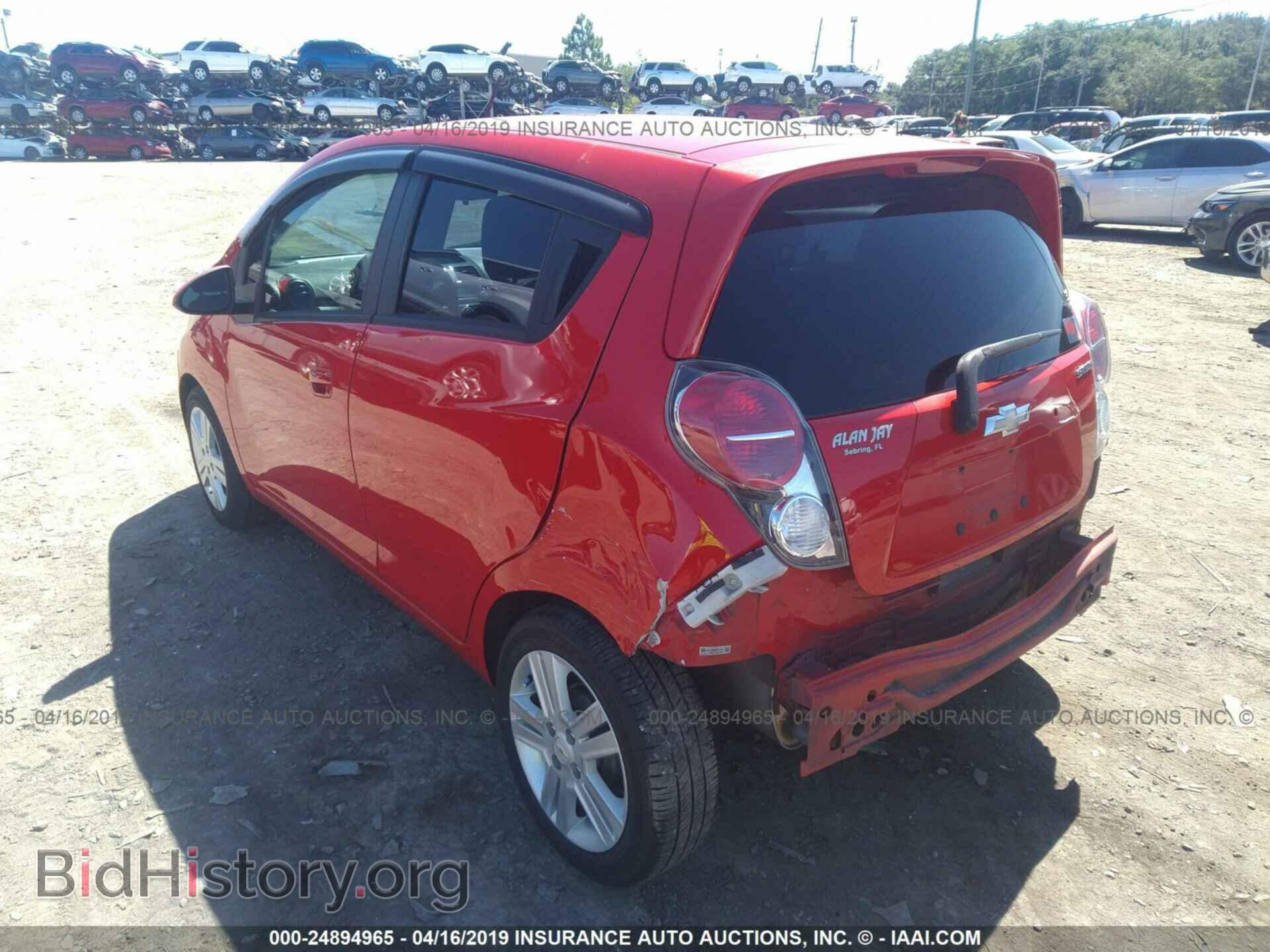 2014 CHEVROLET SPARK - VIN: KL8CB6S95EC501552 - Фото 3