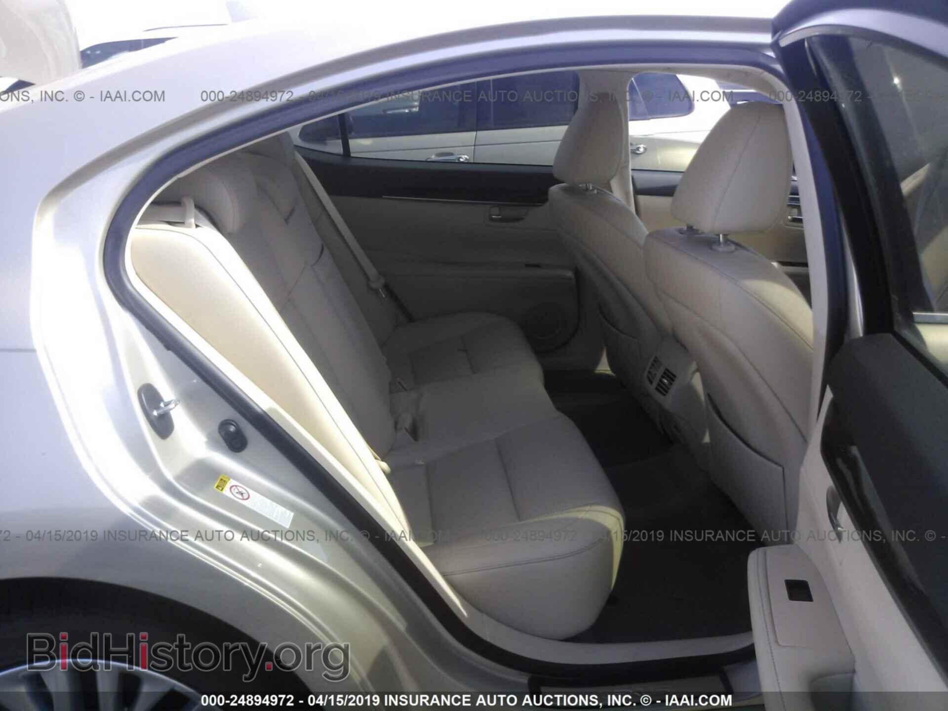 2014 LEXUS ES - VIN: JTHBK1GGXE2140059 - Фото 8