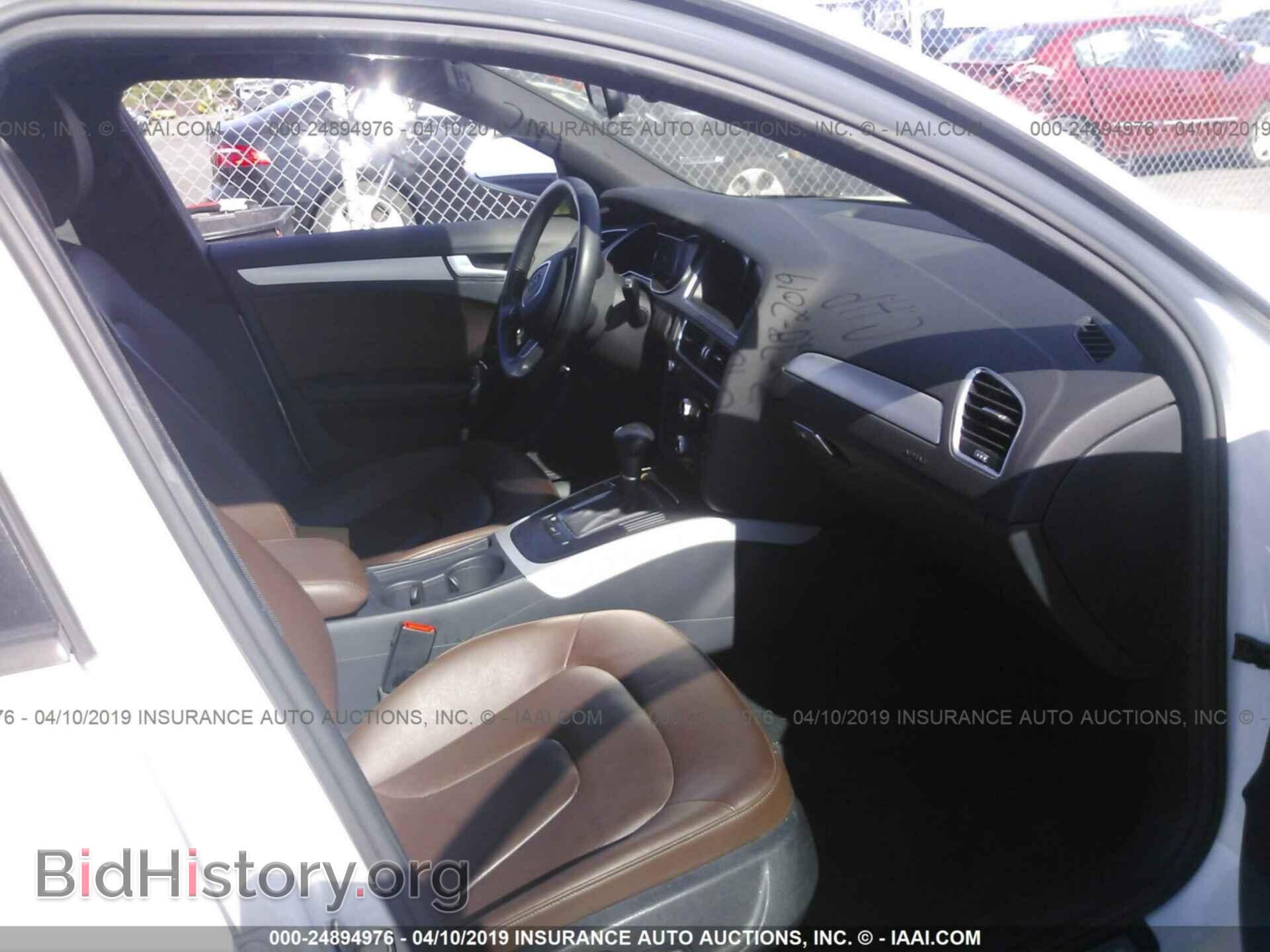 2013 AUDI A4 - VIN: WAUAFAFL2DN044176 - Фото 5
