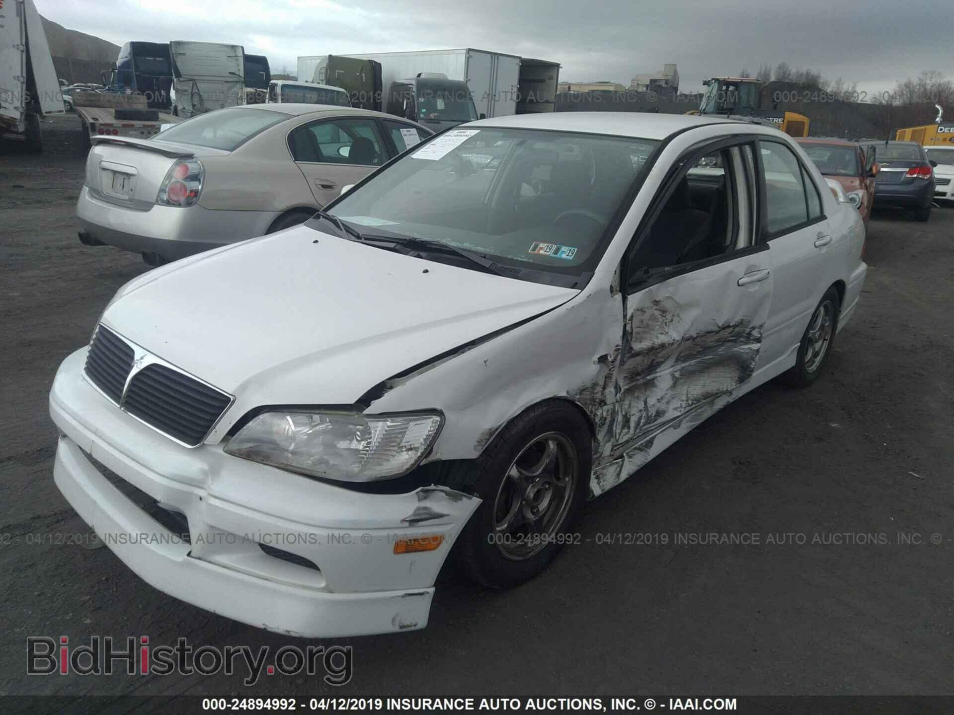 2002 MITSUBISHI LANCER - VIN: JA3AJ86E22U070581 - Фото 2