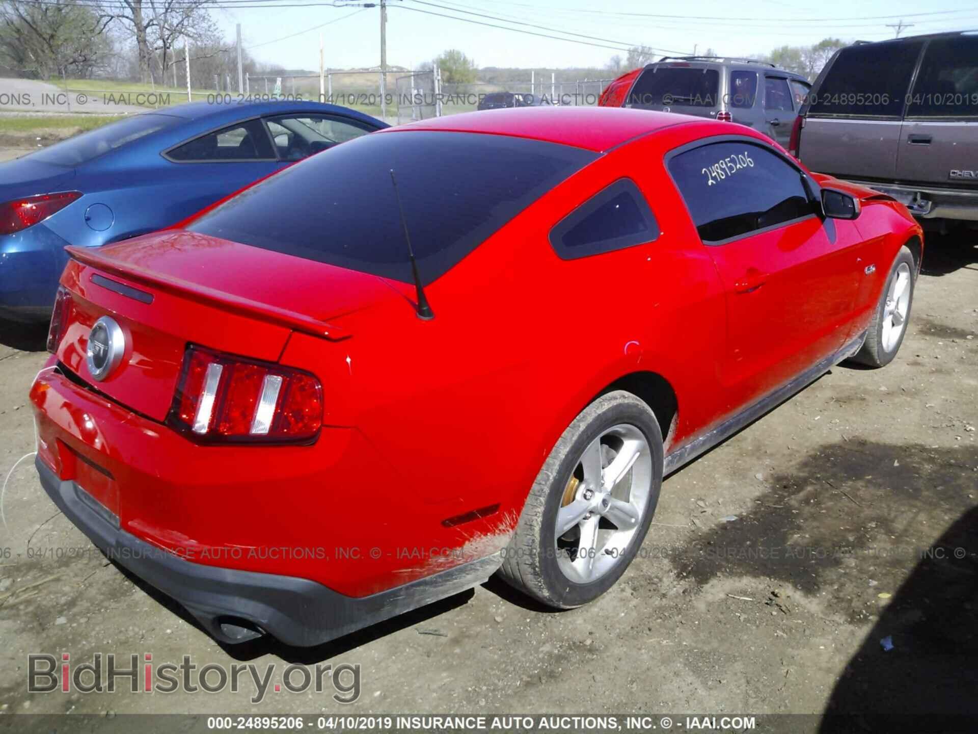 2012 FORD MUSTANG - VIN: 1ZVBP8CF9C5242700 - Фото 4