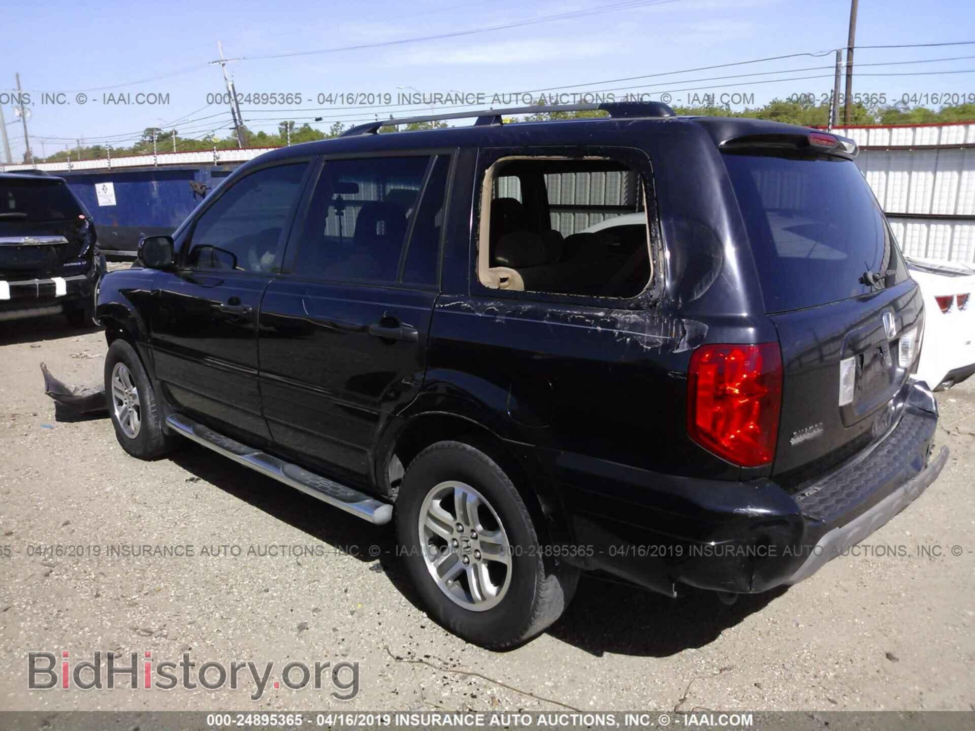 2005 HONDA PILOT - VIN: 2HKYF18455H543692 - Фото 3