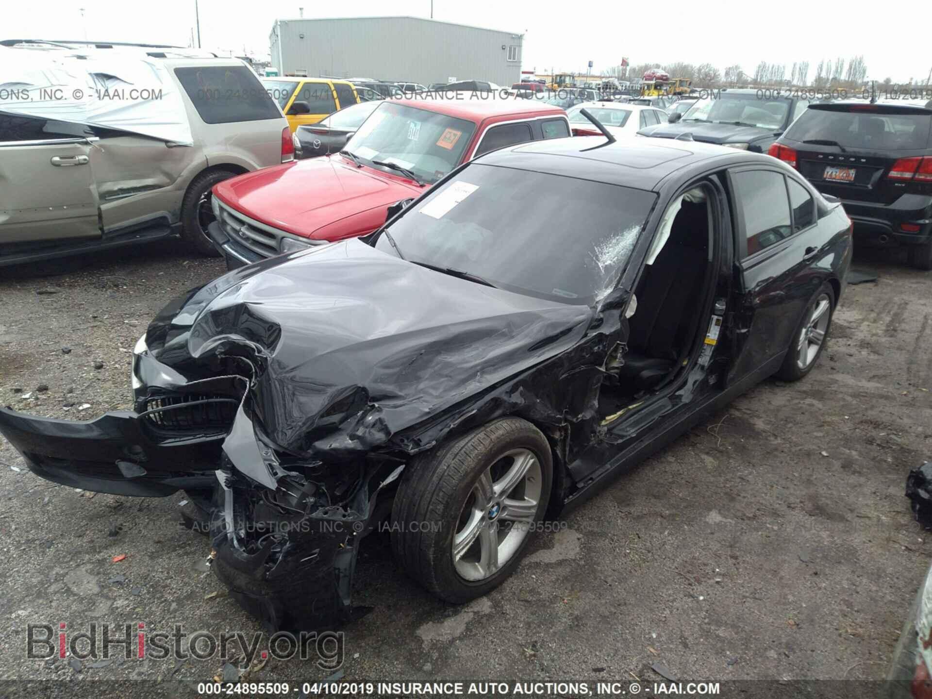 2014 BMW 320 - VIN: WBA3C3G52ENS71219 - Фото 2