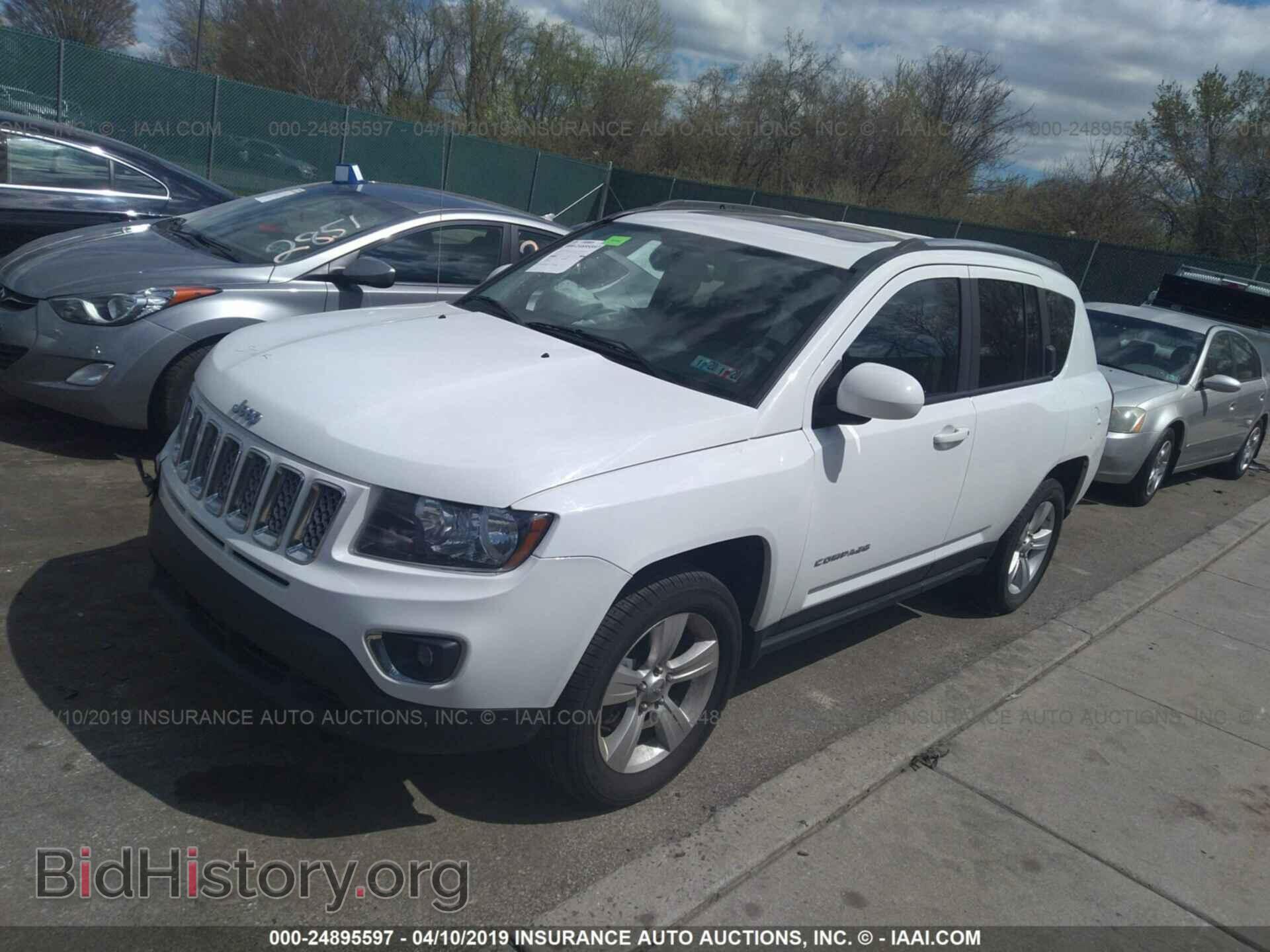 2015 JEEP COMPASS - VIN: 1C4NJDEB3FD272323 - Фото 2