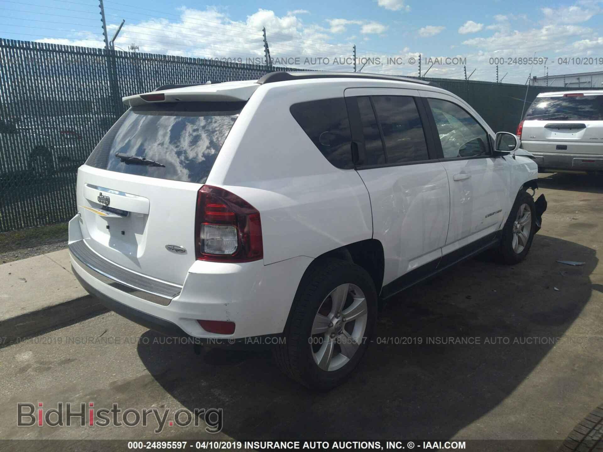 2015 JEEP COMPASS - VIN: 1C4NJDEB3FD272323 - Фото 4