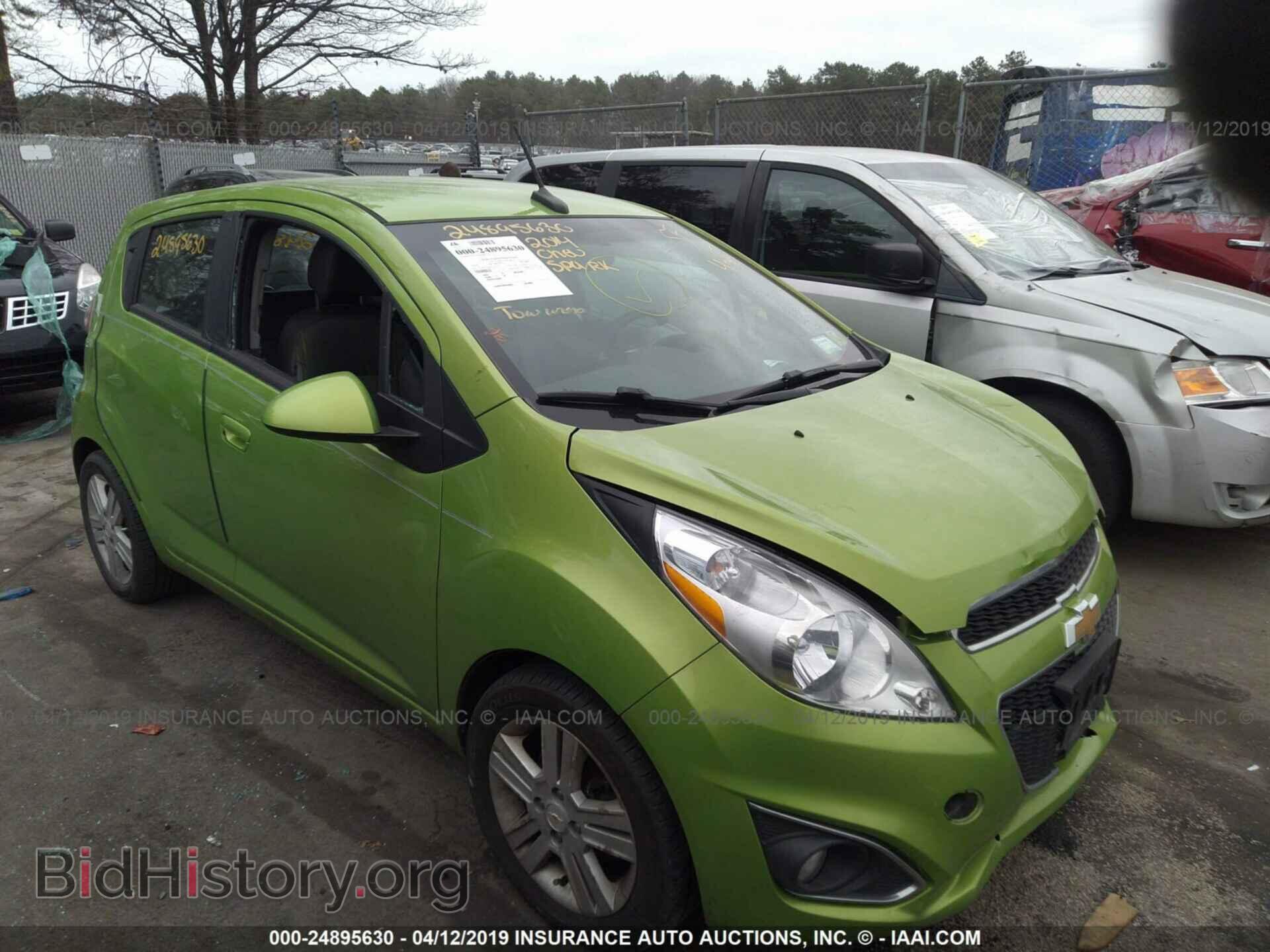 Photo KL8CD6S94EC491543 - CHEVROLET SPARK 2014