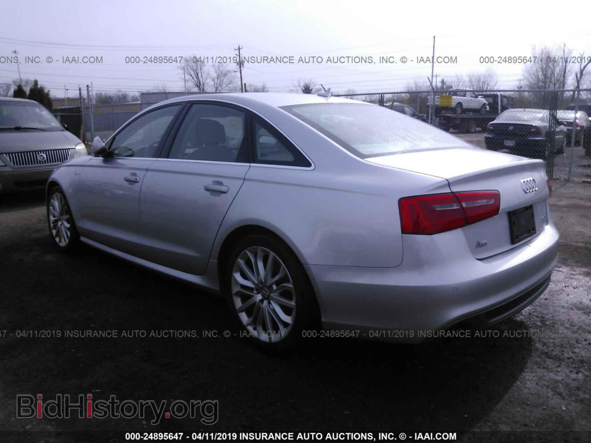 2012 AUDI A6 - VIN: WAUHGAFC2CN153781 - Фото 3