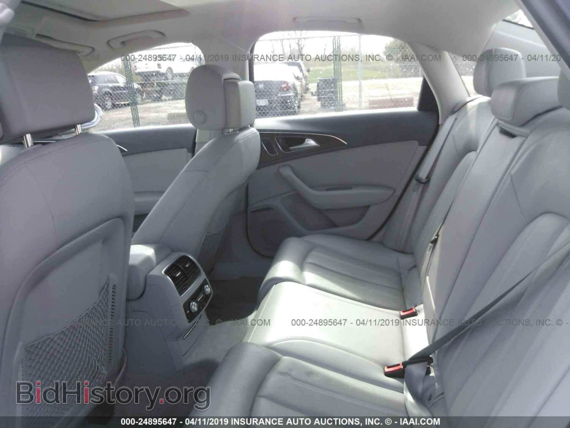 2012 AUDI A6 - VIN: WAUHGAFC2CN153781 - Фото 8