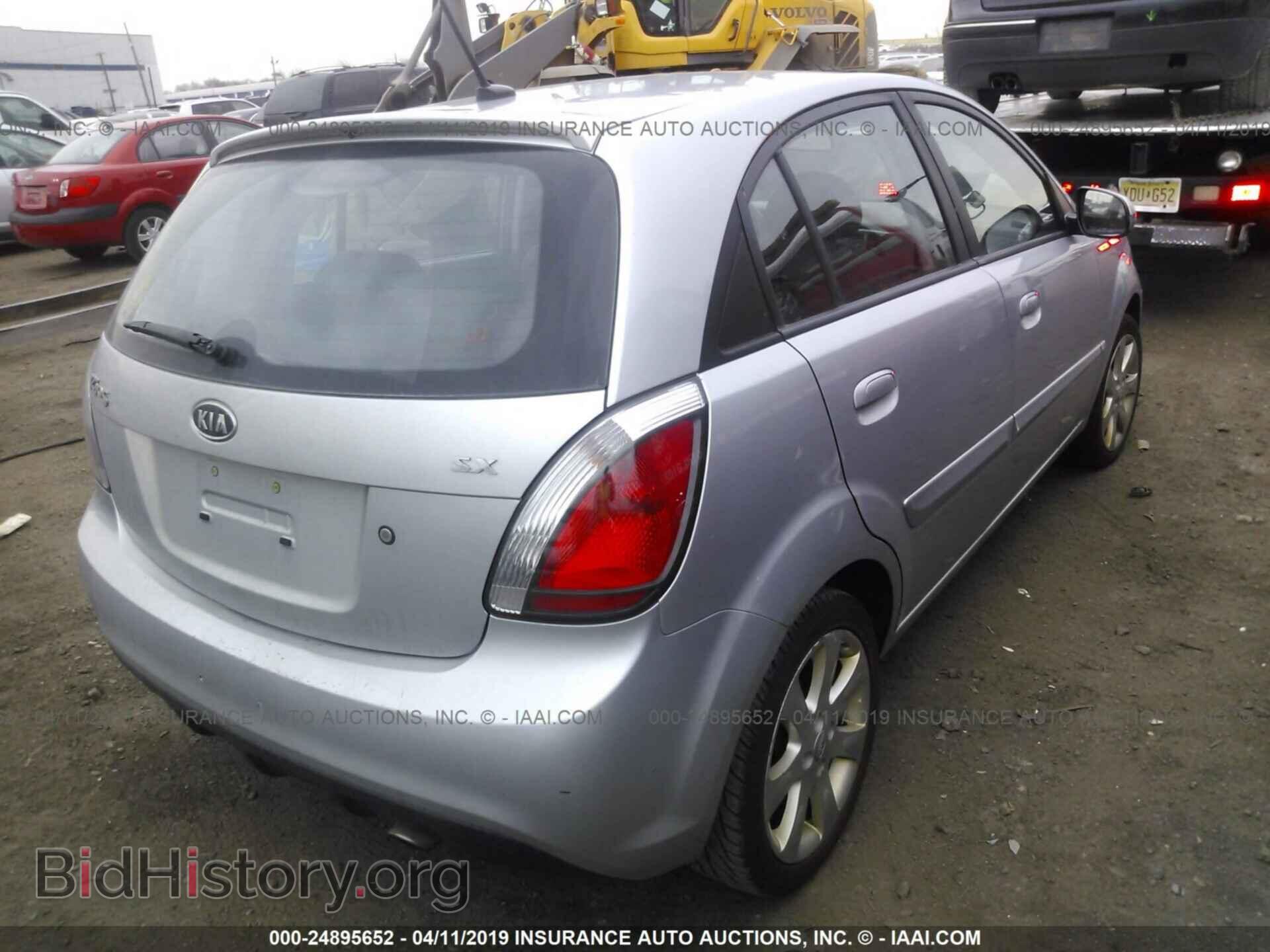 2011 KIA RIO - VIN: KNADH5A37B6757698 - Фото 4