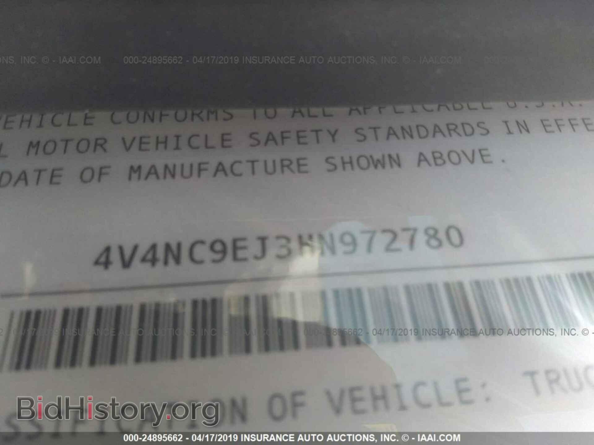 2017 VOLVO VN - VIN: 4V4NC9EJ3HN972780 - Фото 9