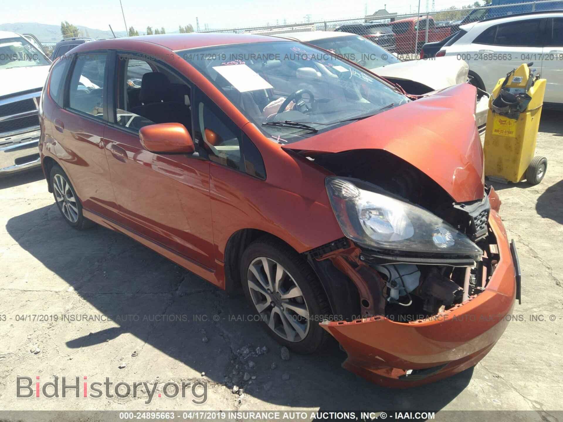 Фотография JHMGE8H55CC015416 - HONDA FIT 2012