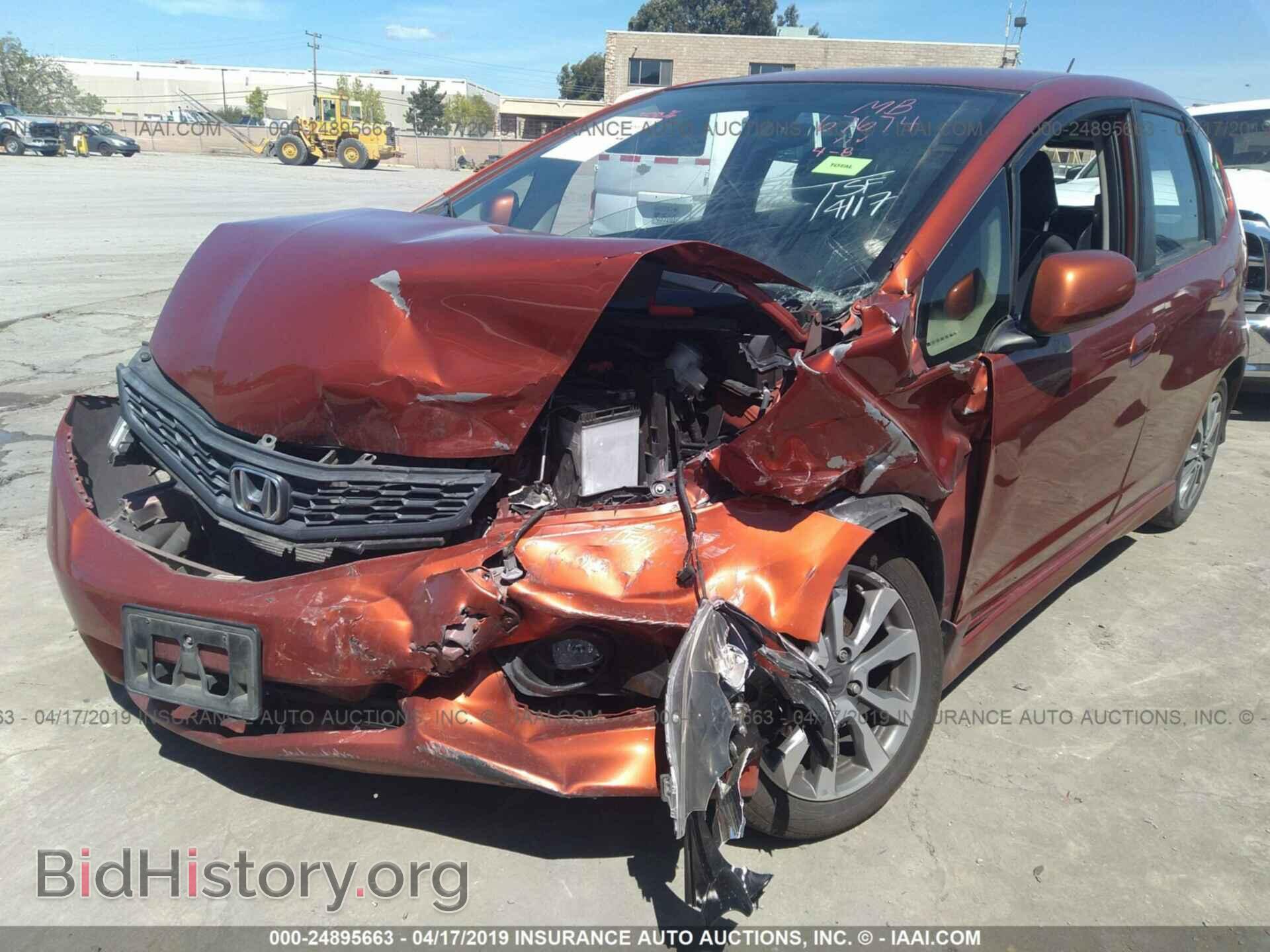 2012 HONDA FIT - VIN: JHMGE8H55CC015416 - Фото 2