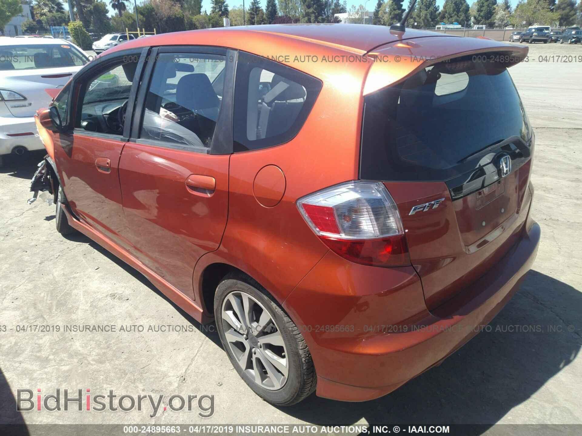2012 HONDA FIT - VIN: JHMGE8H55CC015416 - Фото 3