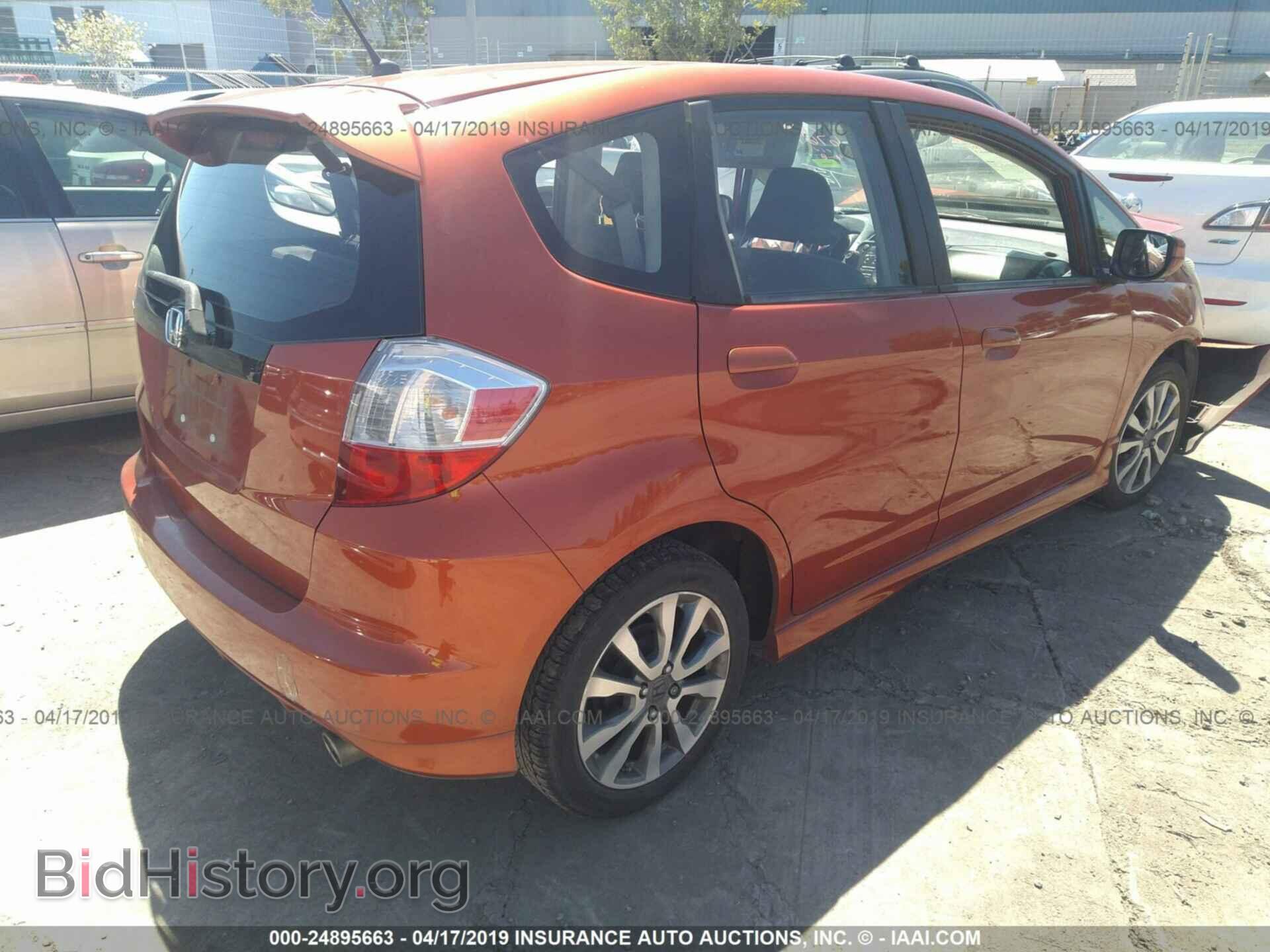 2012 HONDA FIT - VIN: JHMGE8H55CC015416 - Фото 4