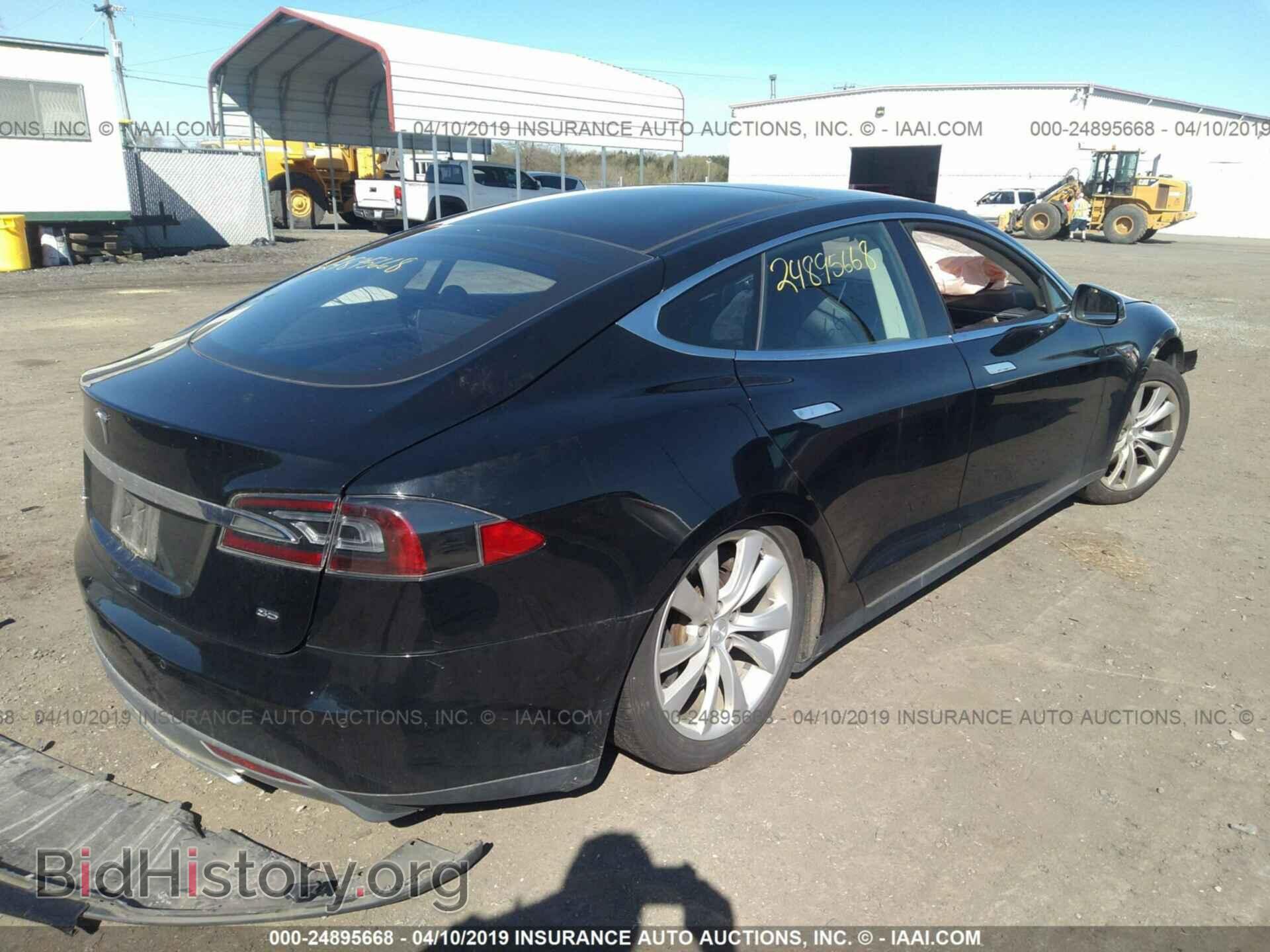 2014 TESLA MODEL S - VIN: 5YJSA1H19EFP41345 - Photo 4