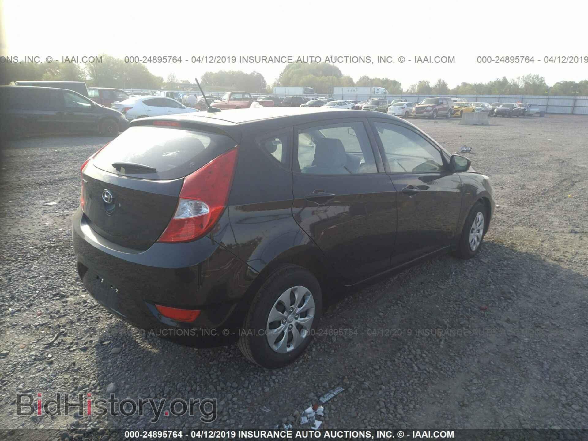 2017 HYUNDAI ACCENT - VIN: KMHCT5AE7HU335591 - Фото 4