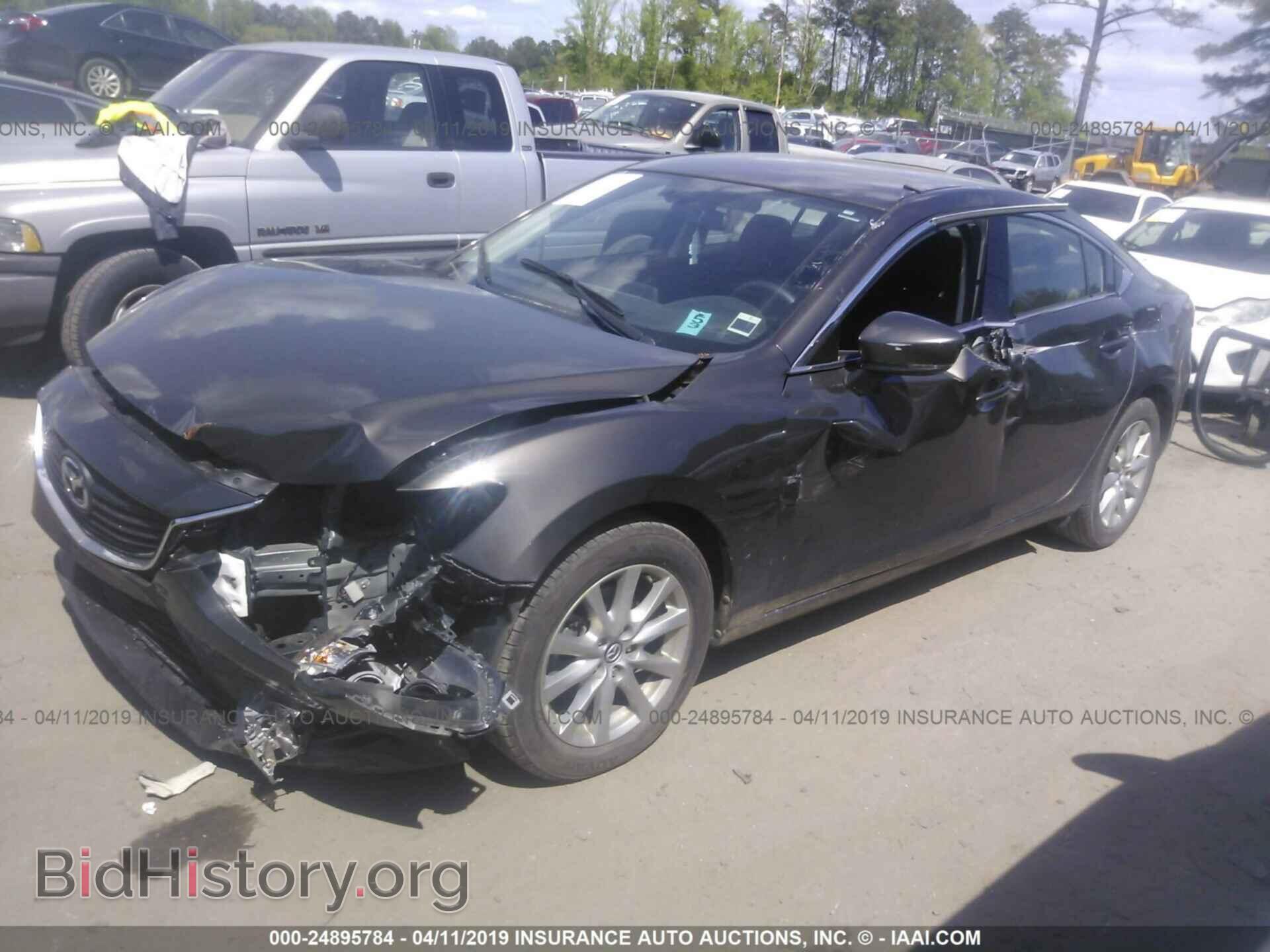 2017 MAZDA 6 - VIN: JM1GL1U50H1154585 - Фото 2