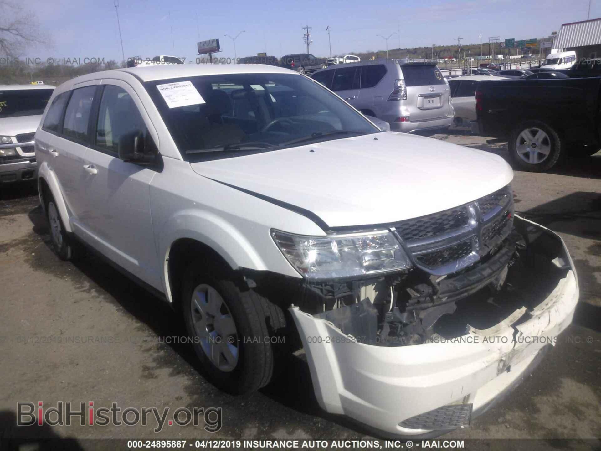 Photo 3C4PDCAB6CT296914 - DODGE JOURNEY 2012