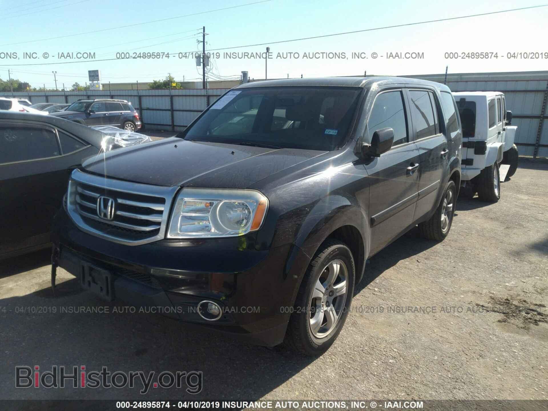 2012 HONDA PILOT - VIN: 5FNYF3H41CB003053 - Фото 2