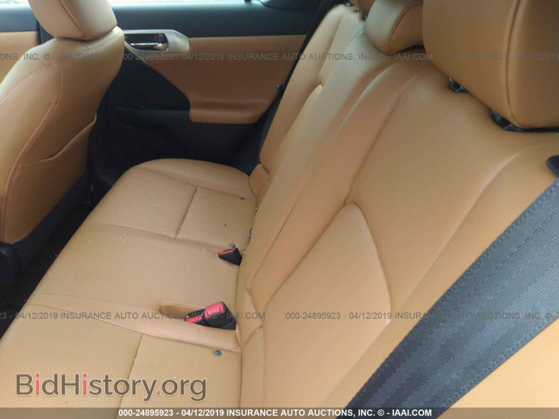 2013 LEXUS CT - VIN: JTHKD5BH7D2132520 - Фото 8