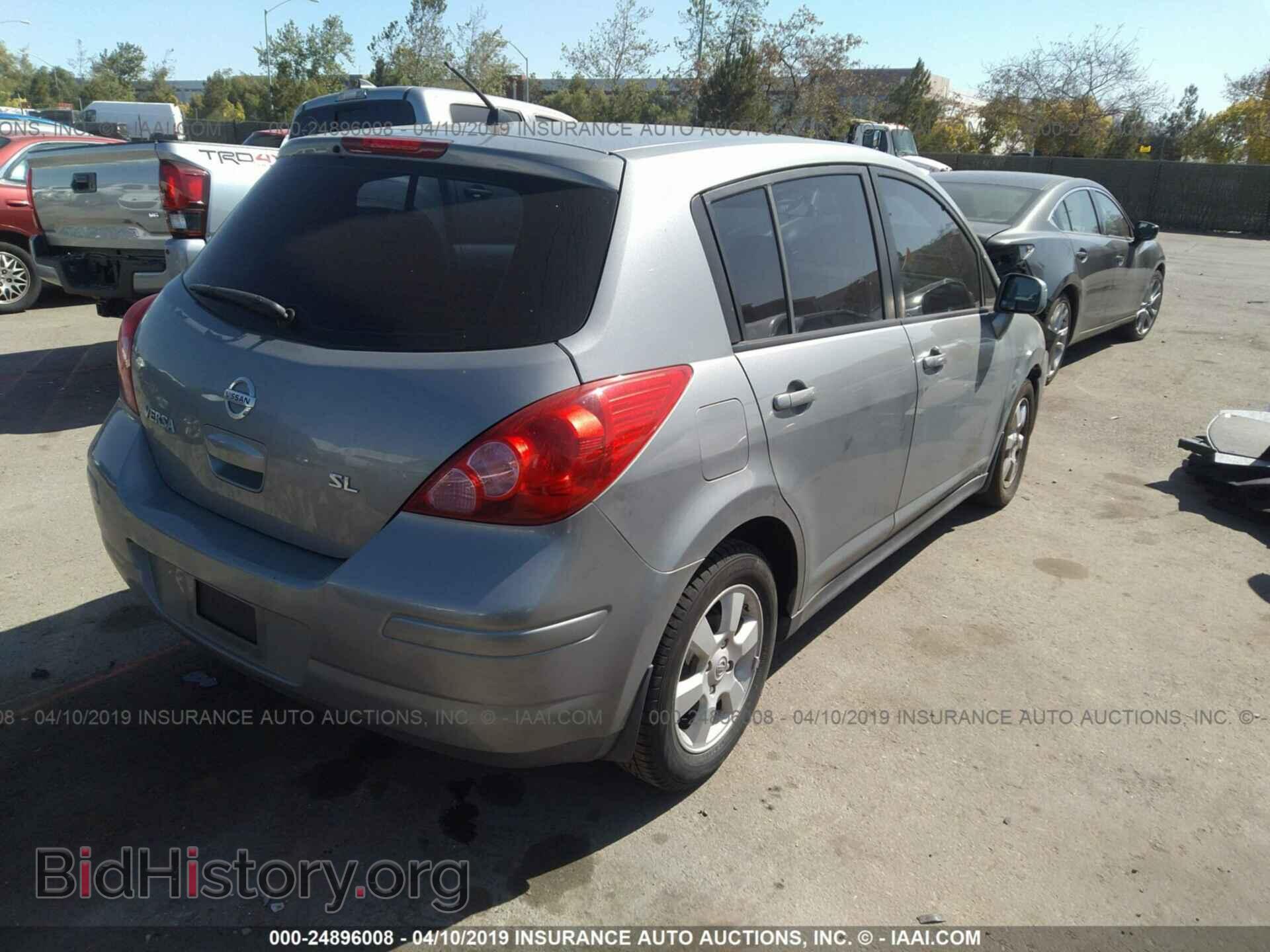 2007 NISSAN VERSA - VIN: 3N1BC13E97L406663 - Фото 4