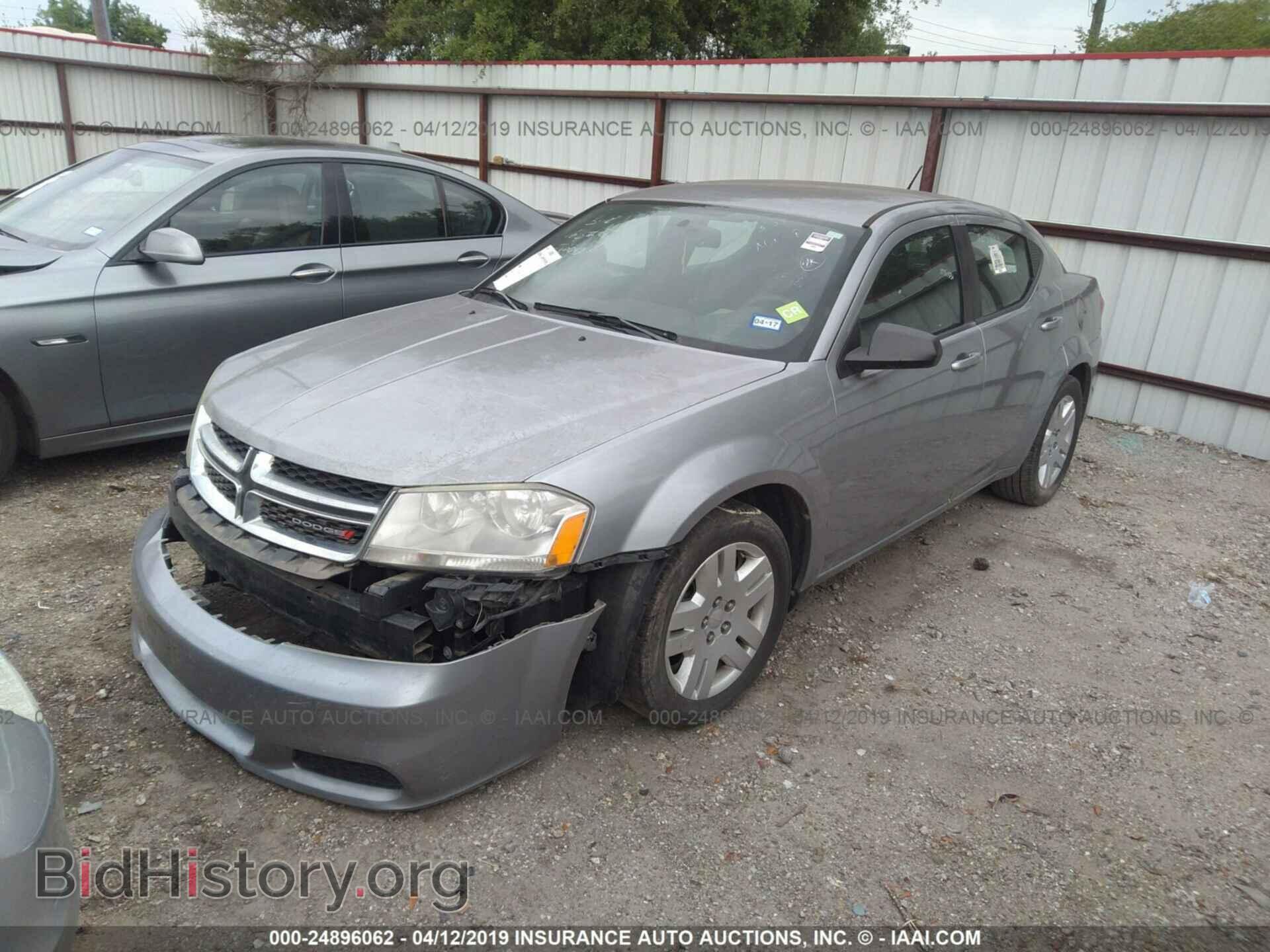 2013 DODGE AVENGER - VIN: 1C3CDZABXDN757152 - Фото 2